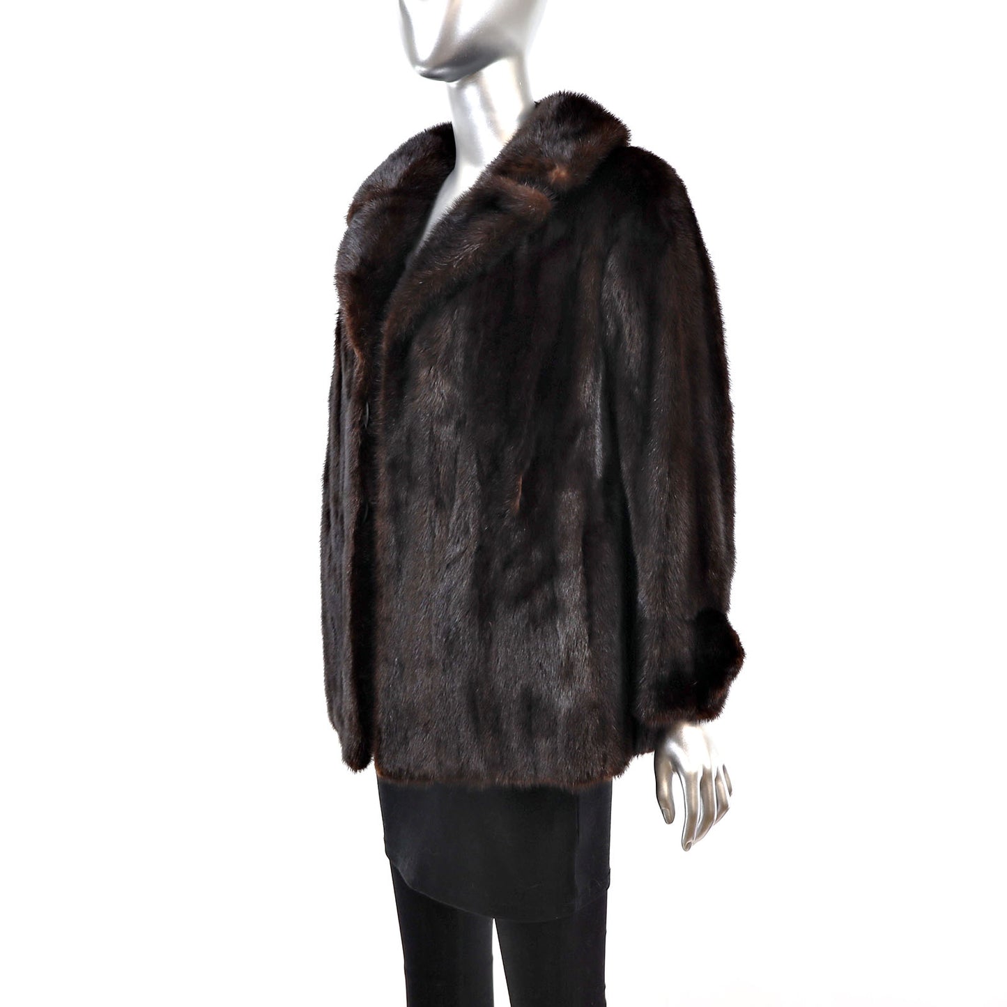 Mahogany Mink Jacket- Size XS