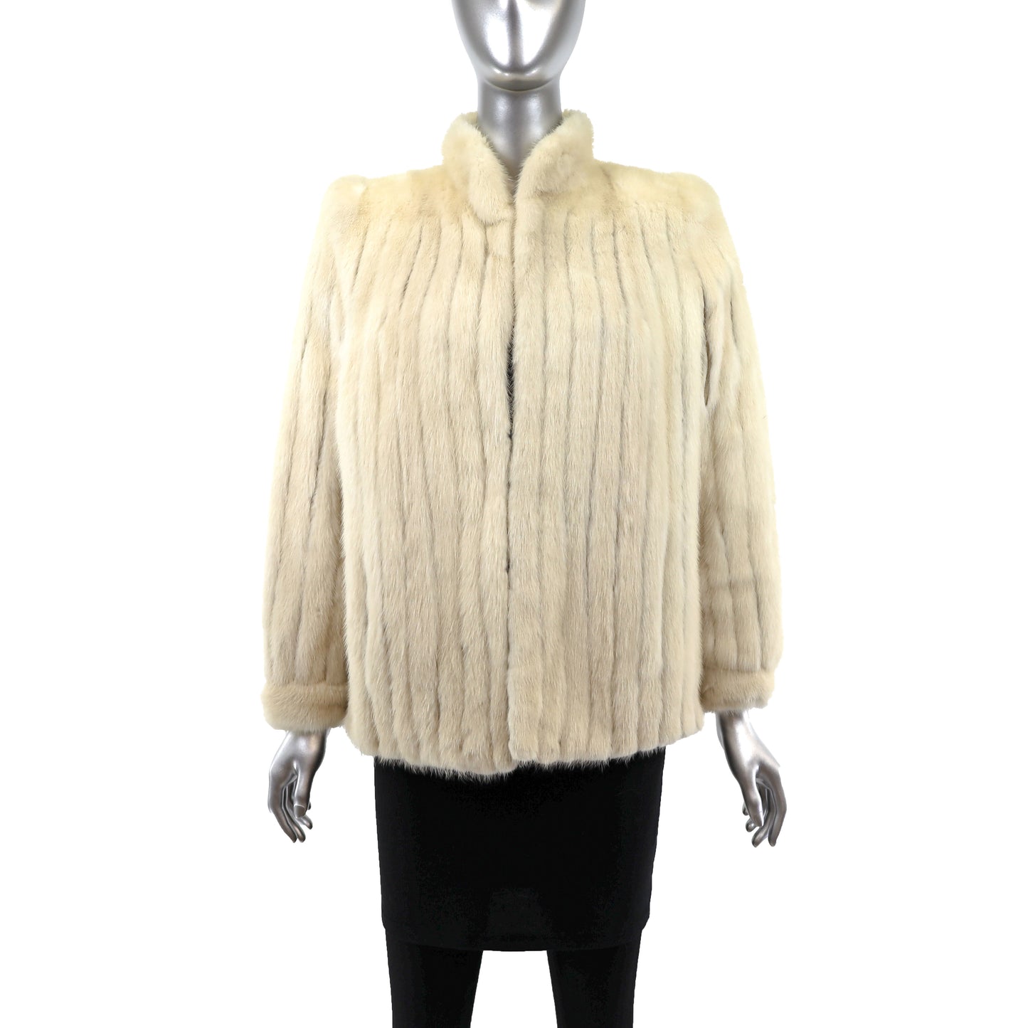 Tourmaline Mink Jacket- Size S