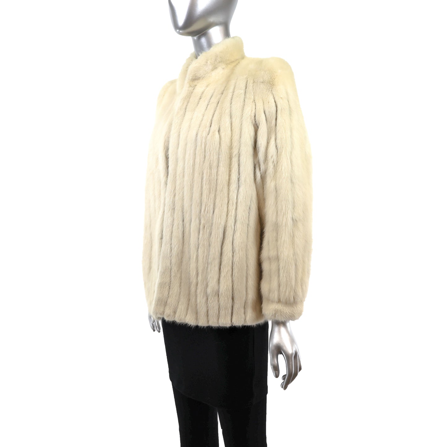 Tourmaline Mink Jacket- Size S