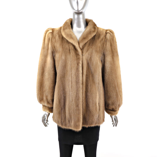 Autumn Haze Mink Jacket- Size S