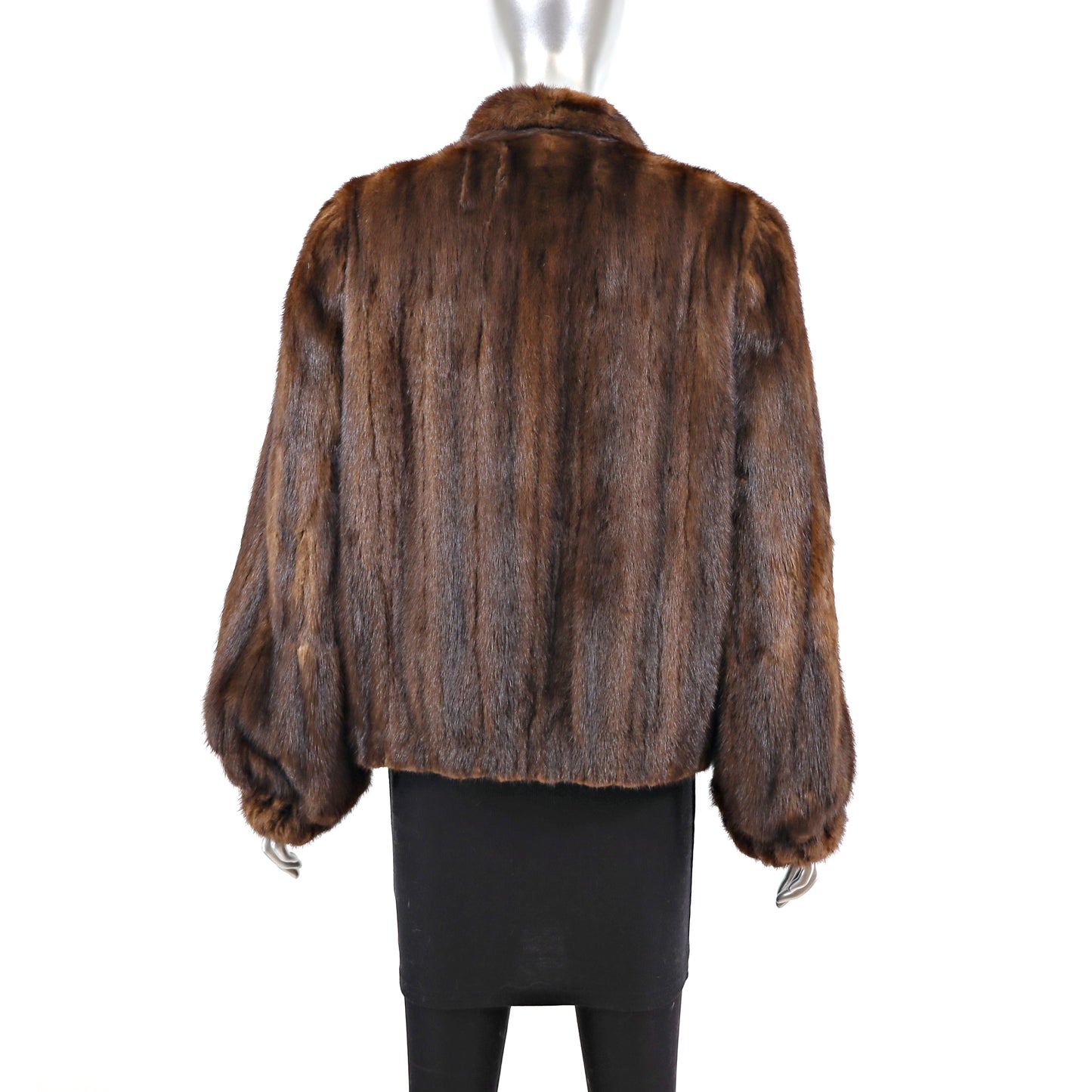 Mahogany Mink Jacket- Size M