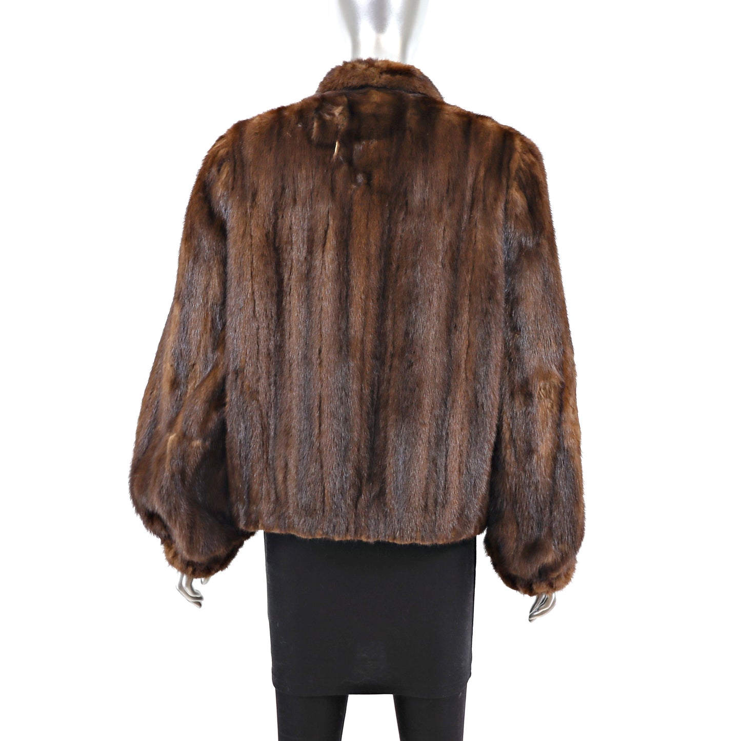 Mahogany Mink Jacket- Size M