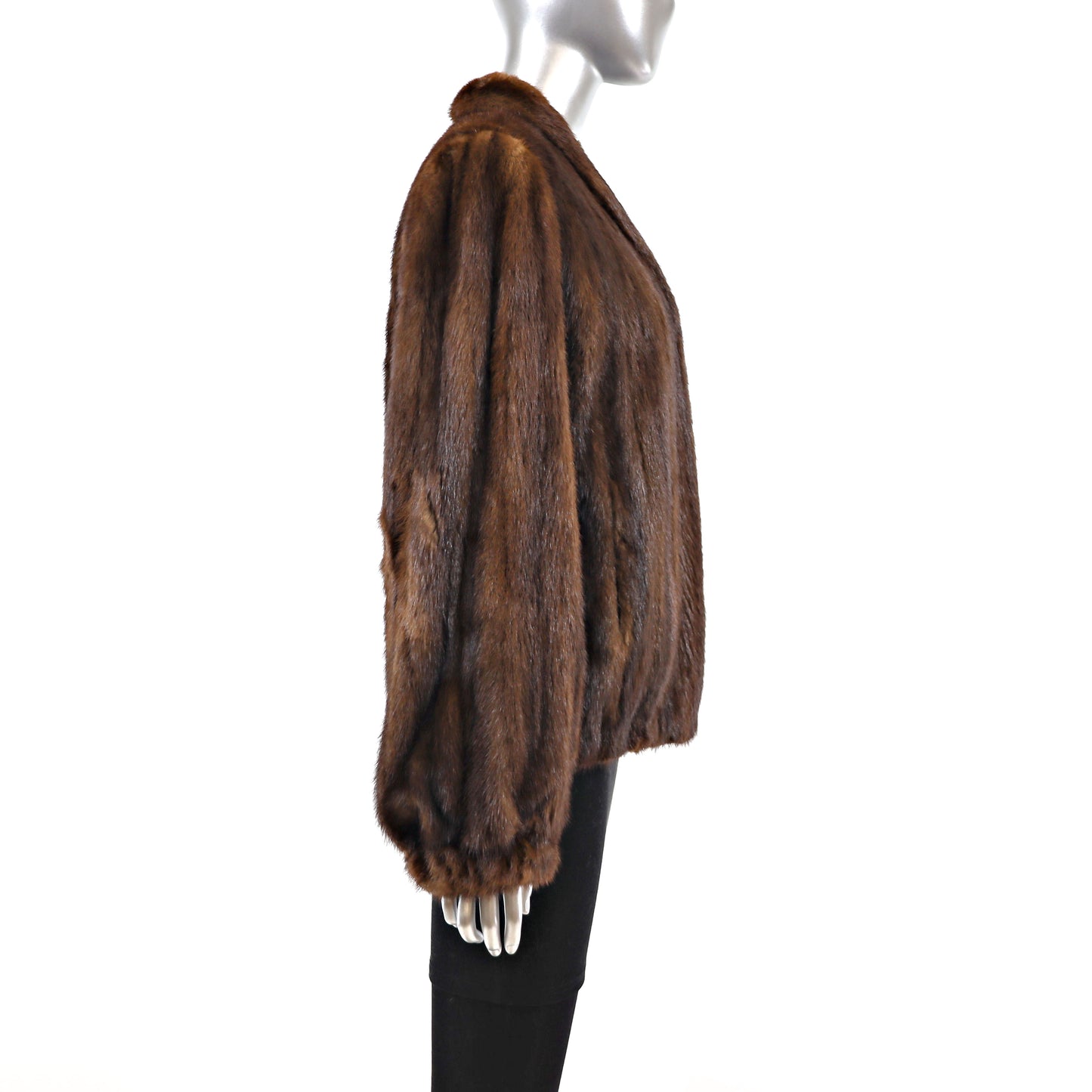 Mahogany Mink Jacket- Size M