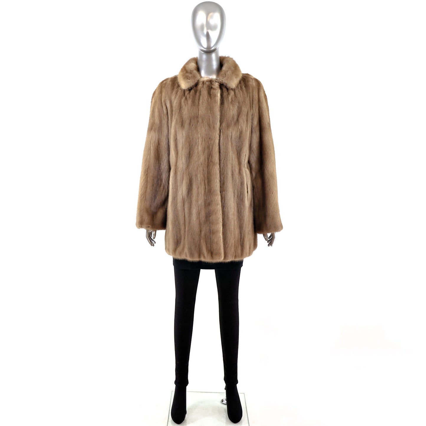 Autumn Haze Mink Jacket- Size L