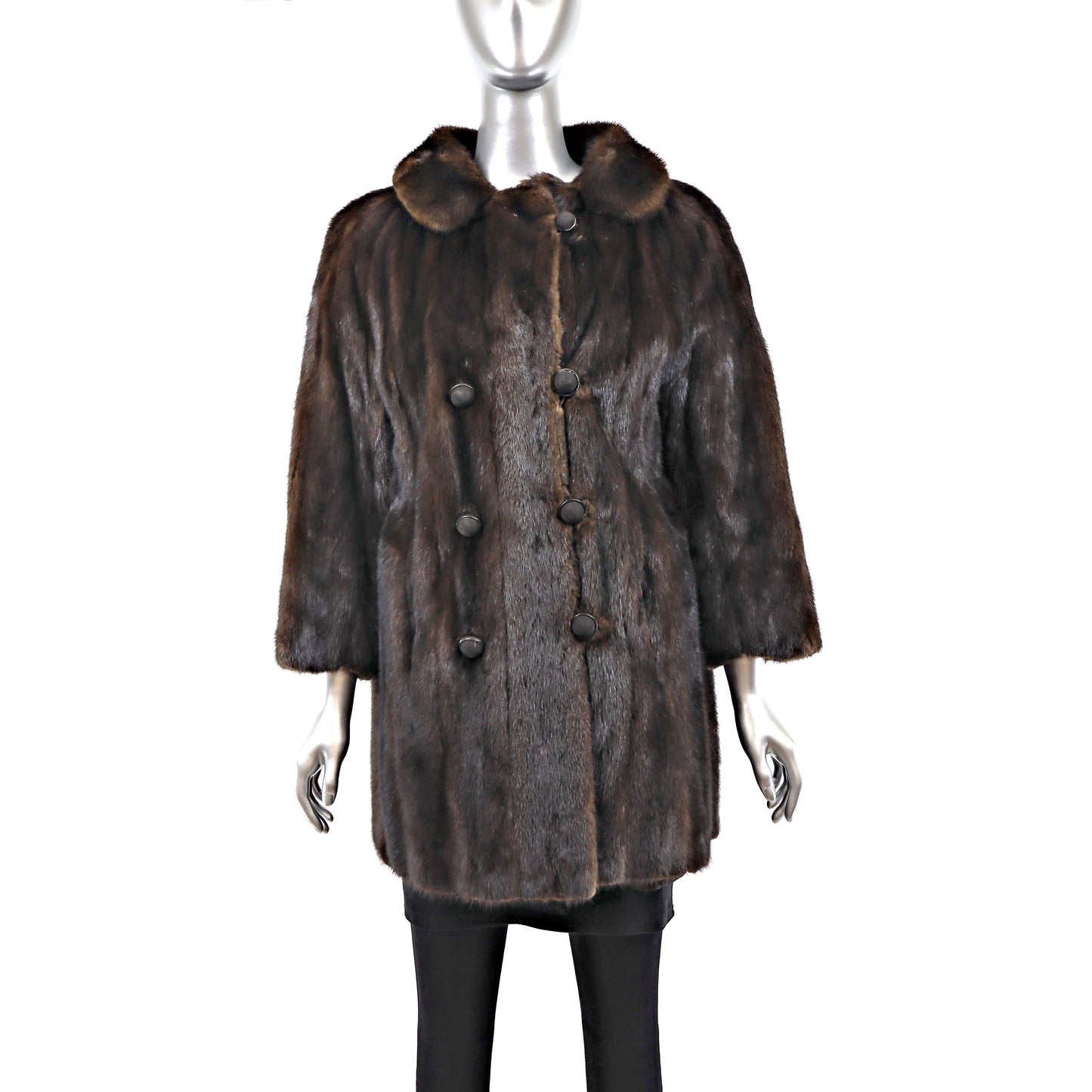 Mahogany Mink Jacket- Size XL