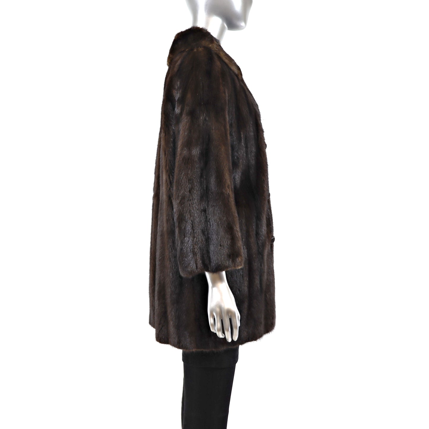 Mahogany Mink Jacket- Size XL