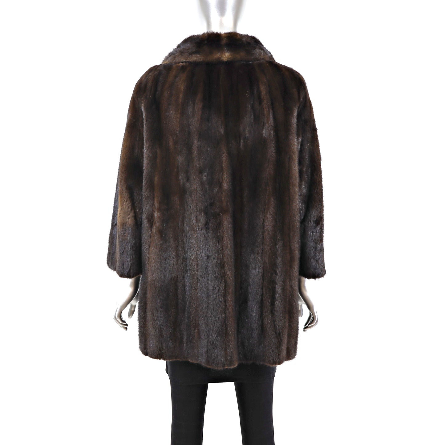 Mahogany Mink Jacket- Size XL