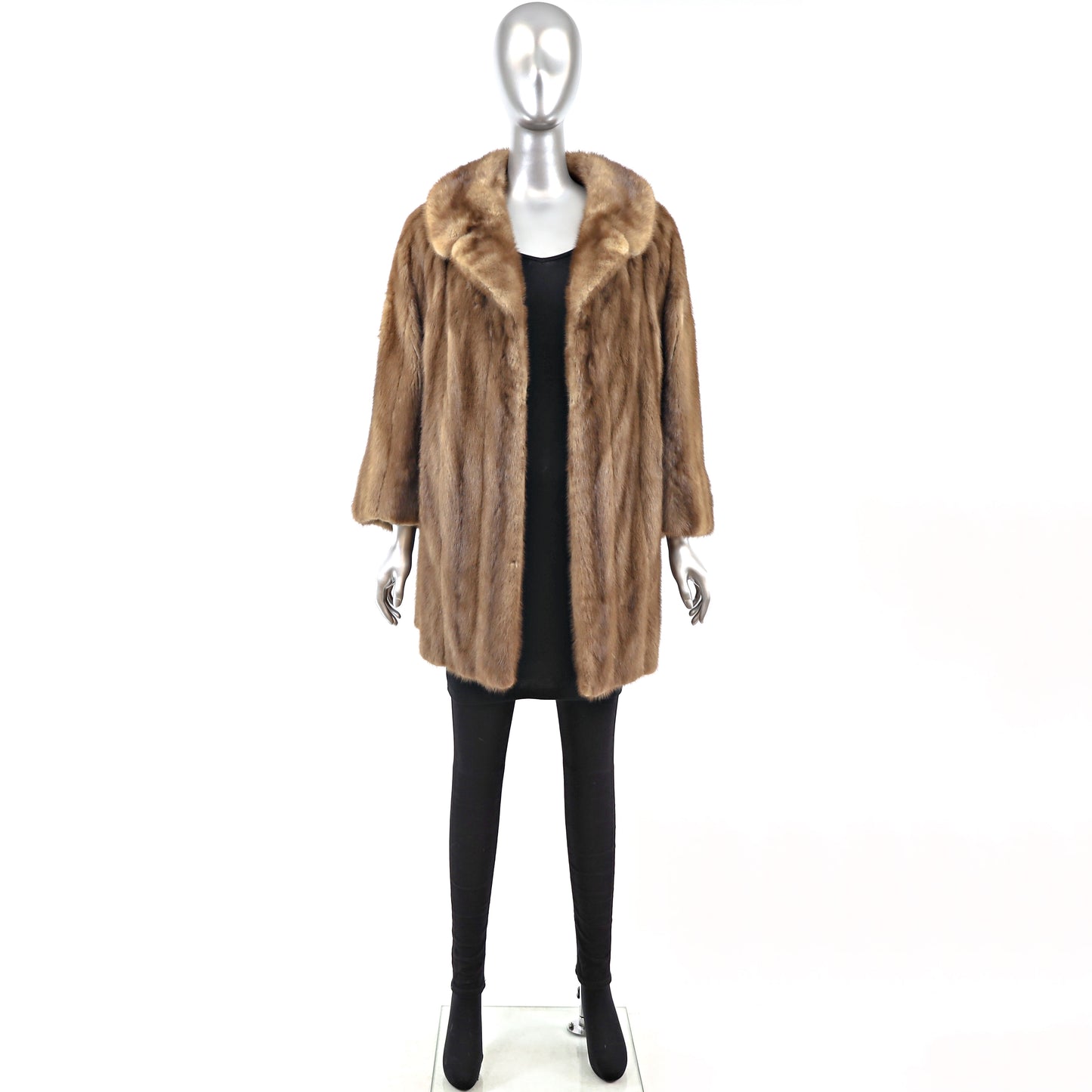 Autumn Haze Mink Jacket- Size XL