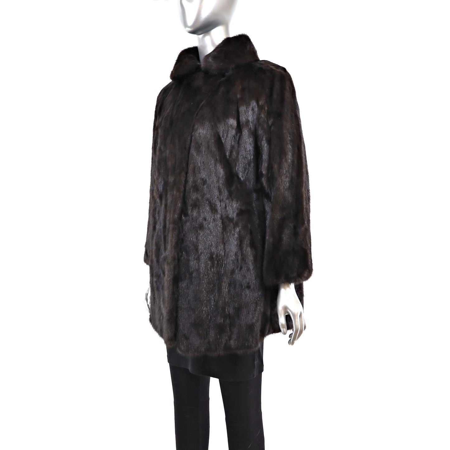 Mahogany Mink Jacket- Size M