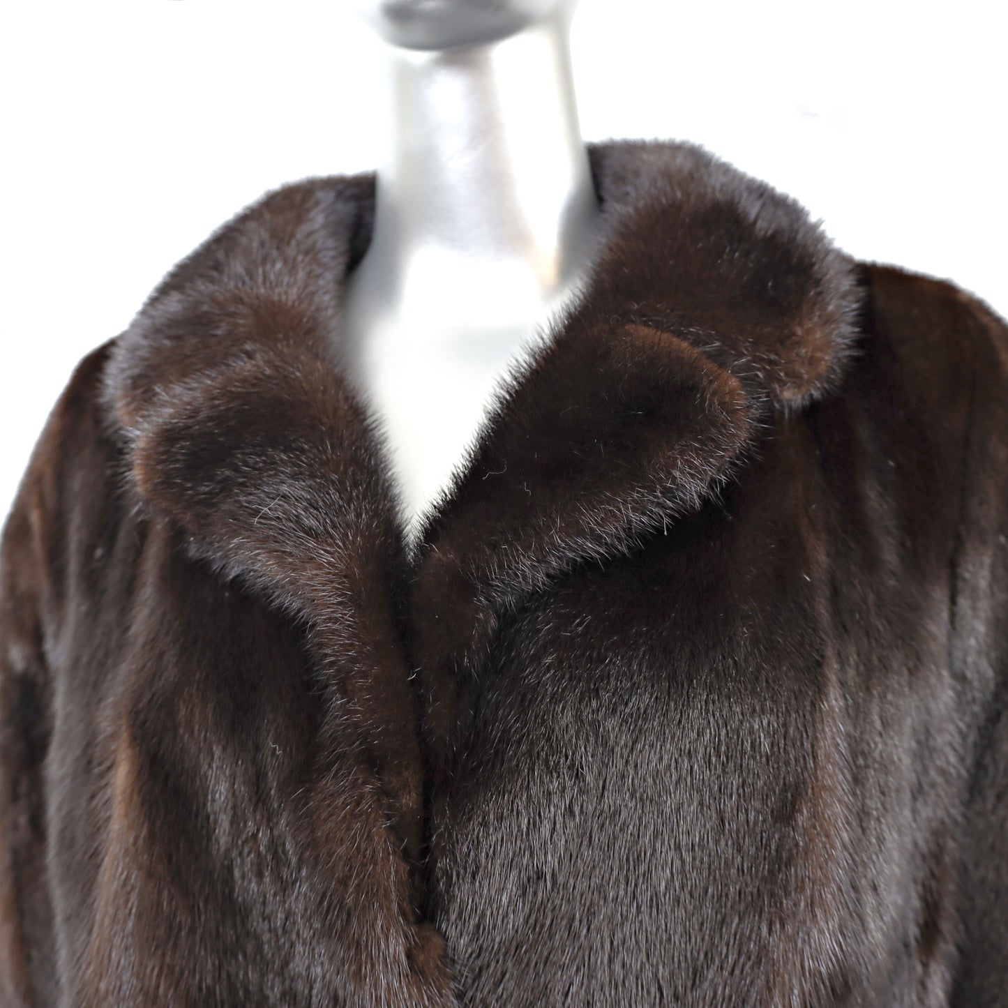 Mahogany Mink Jacket- Size L