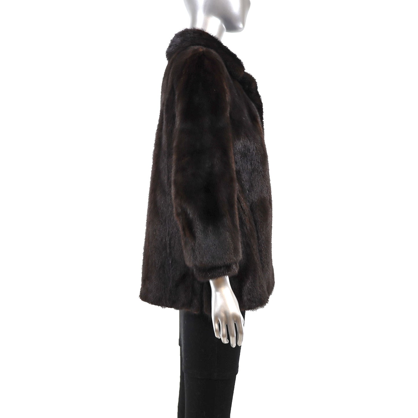 Mahogany Mink Jacket- Size L