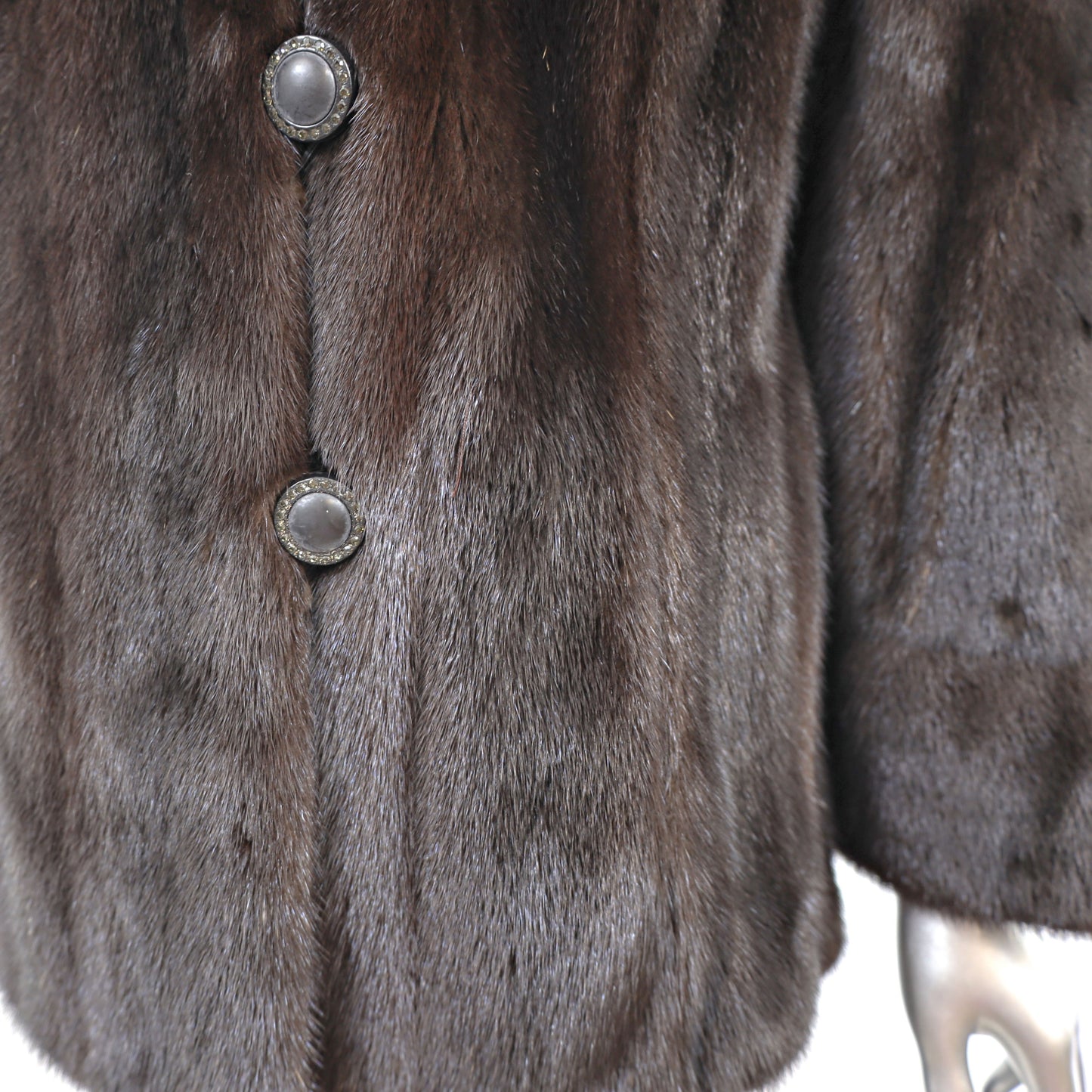 Mahogany Mink Jacket- Size S