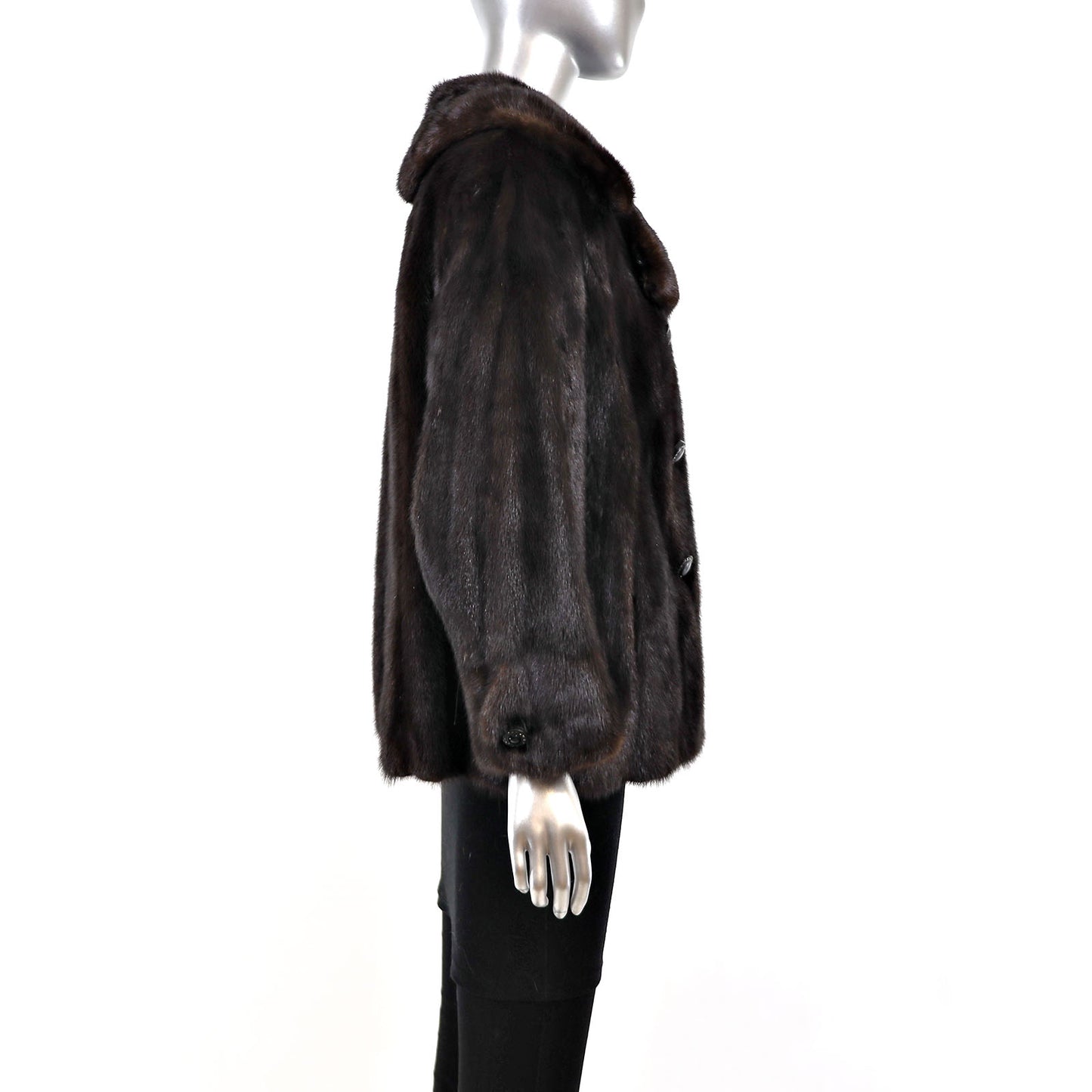 Mahogany Mink Jacket- Size S