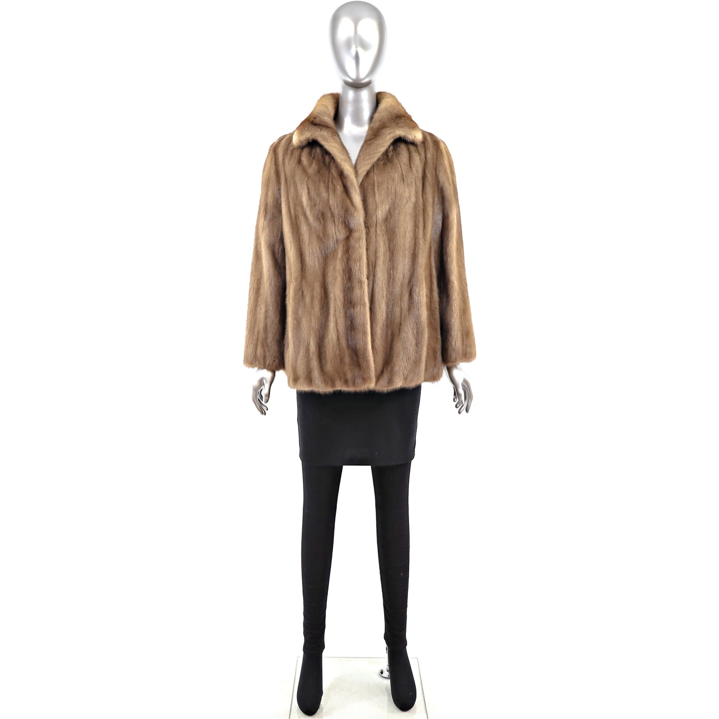 Autumn Haze Mink Jacket- Size M