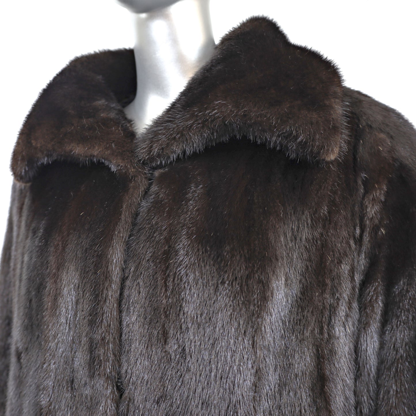 Mahogany Mink Jacket- Size M