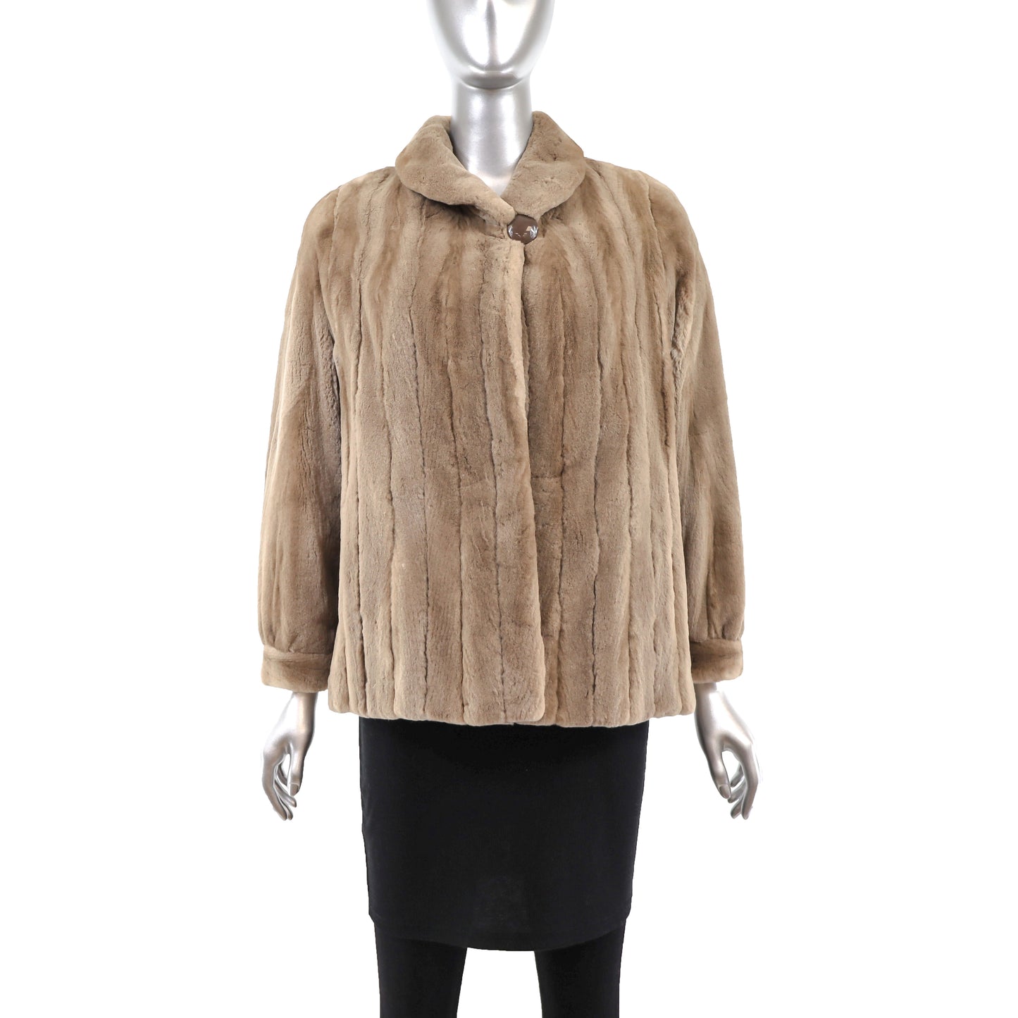 Sheared Mink Jacket- Size M