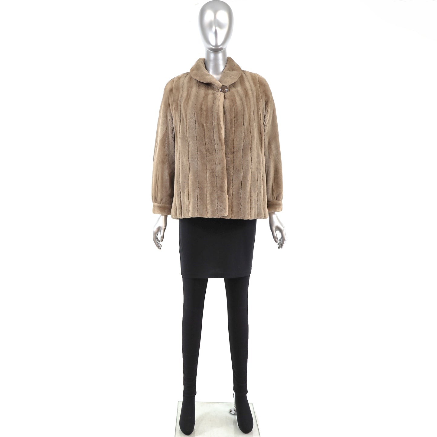 Sheared Mink Jacket- Size M