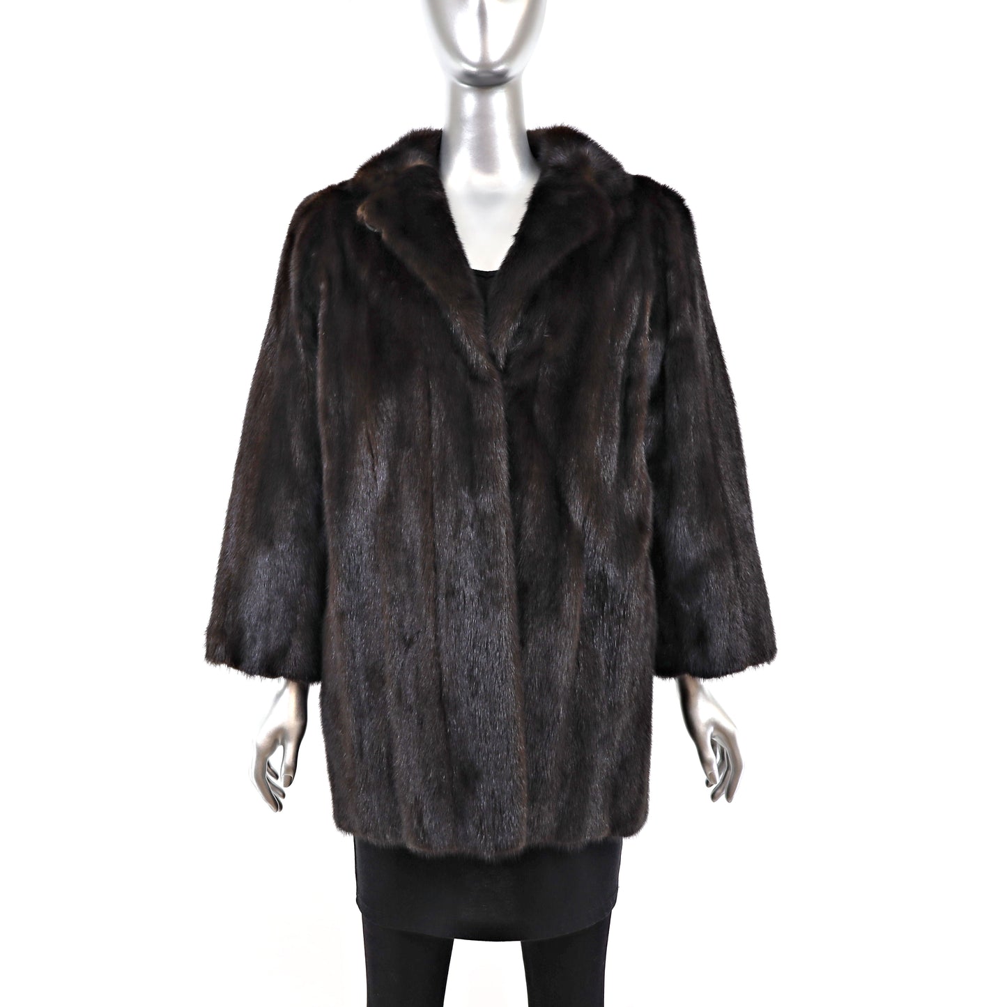 Rosendorf/ Evans Mahogany Mink Jacket- Size M