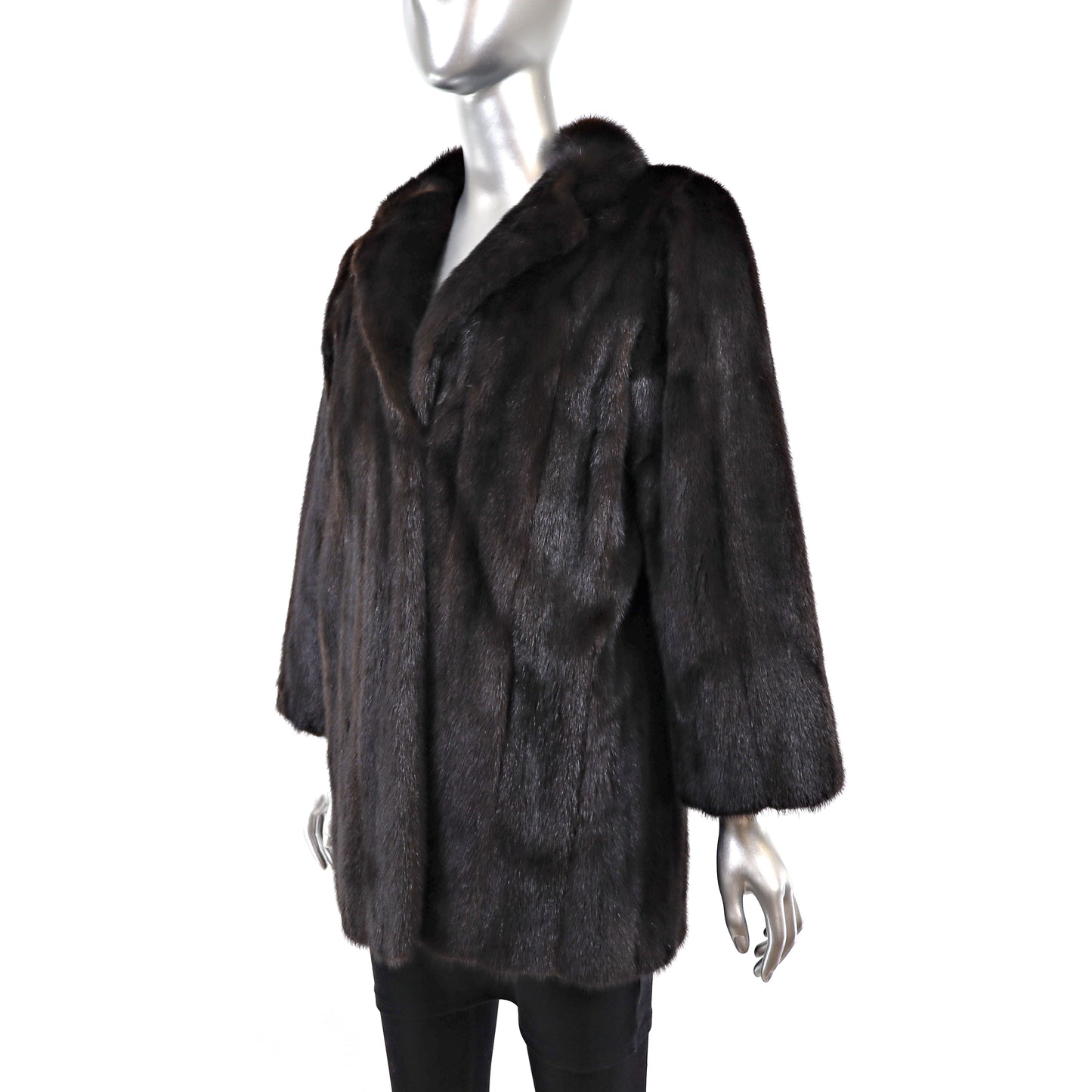 Rosendorf/ Evans Mahogany Mink Jacket- Size M