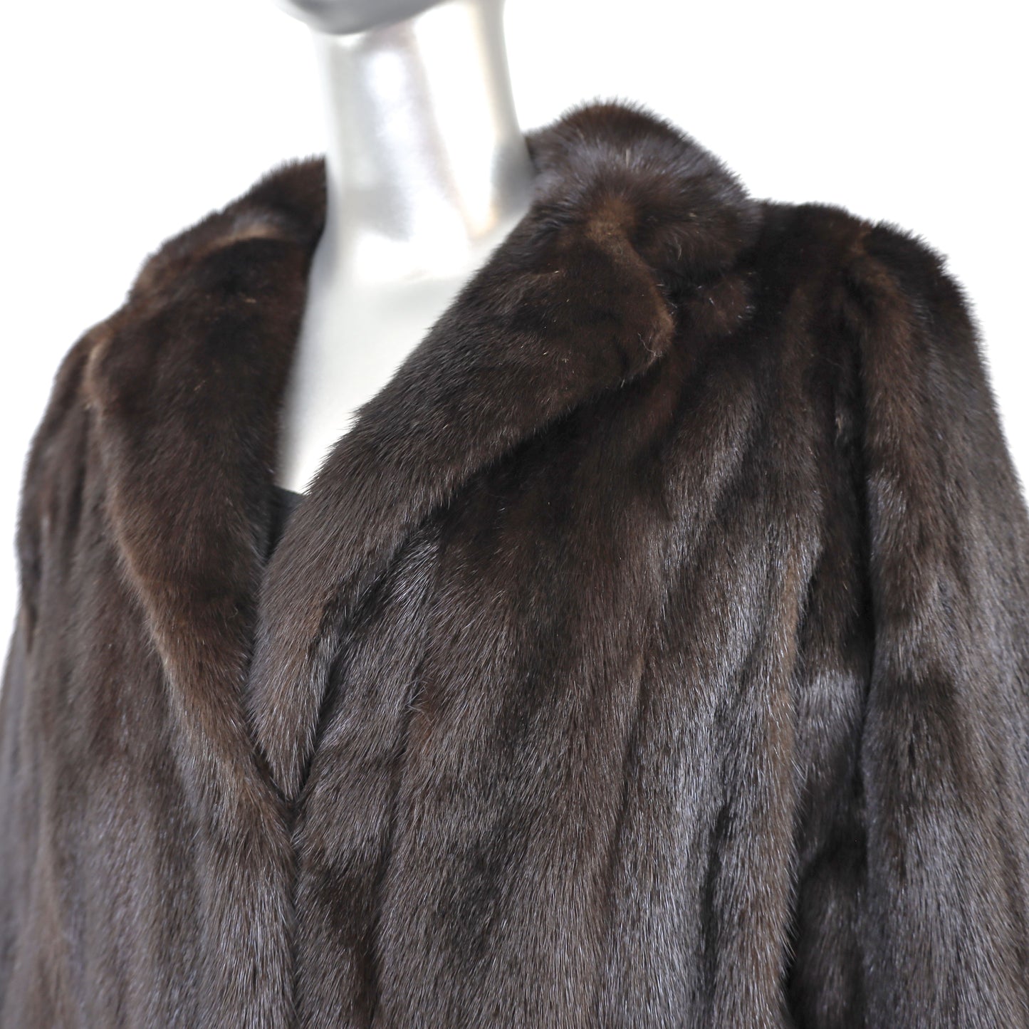 Rosendorf/ Evans Mahogany Mink Jacket- Size M