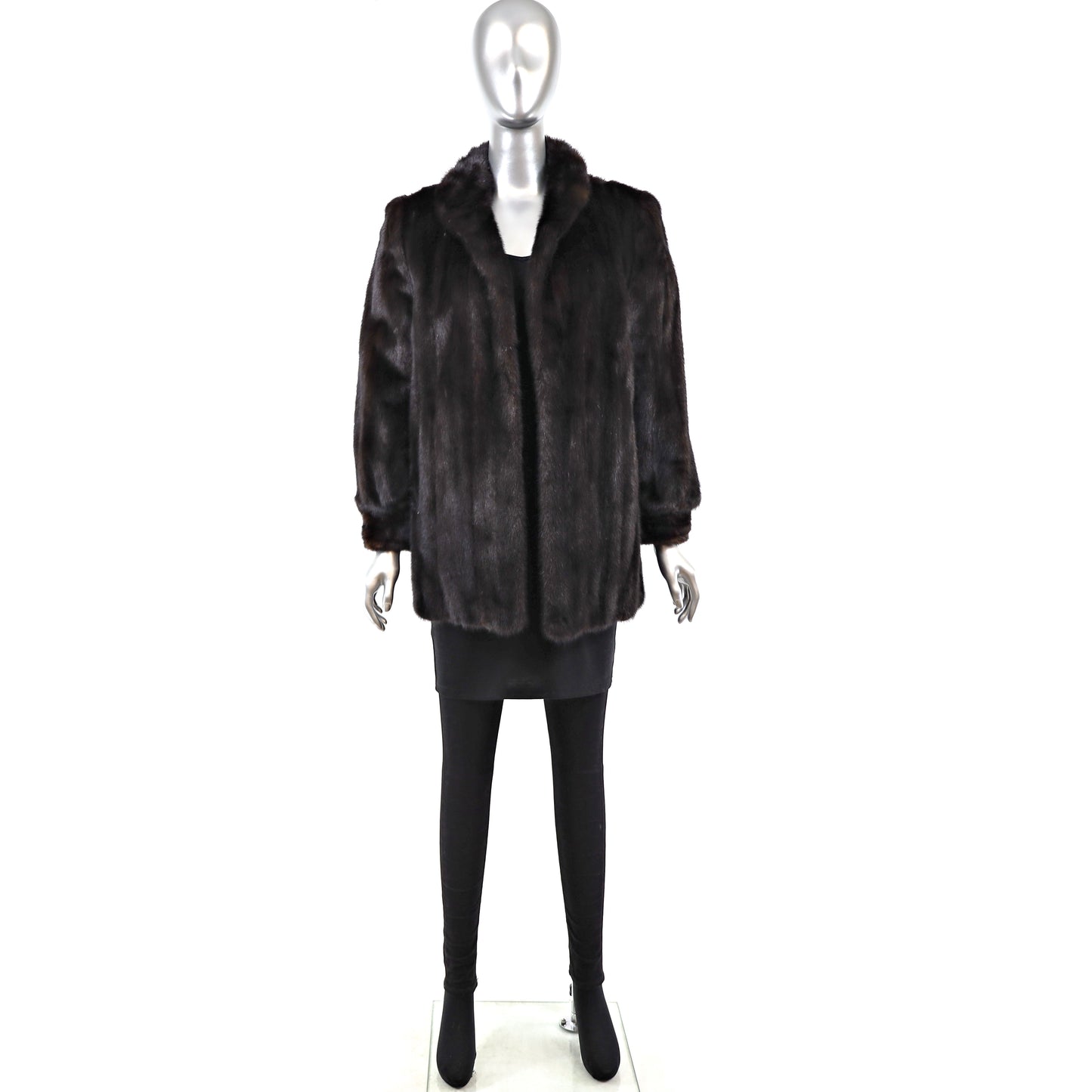 Mahogany Mink Jacket- Size S