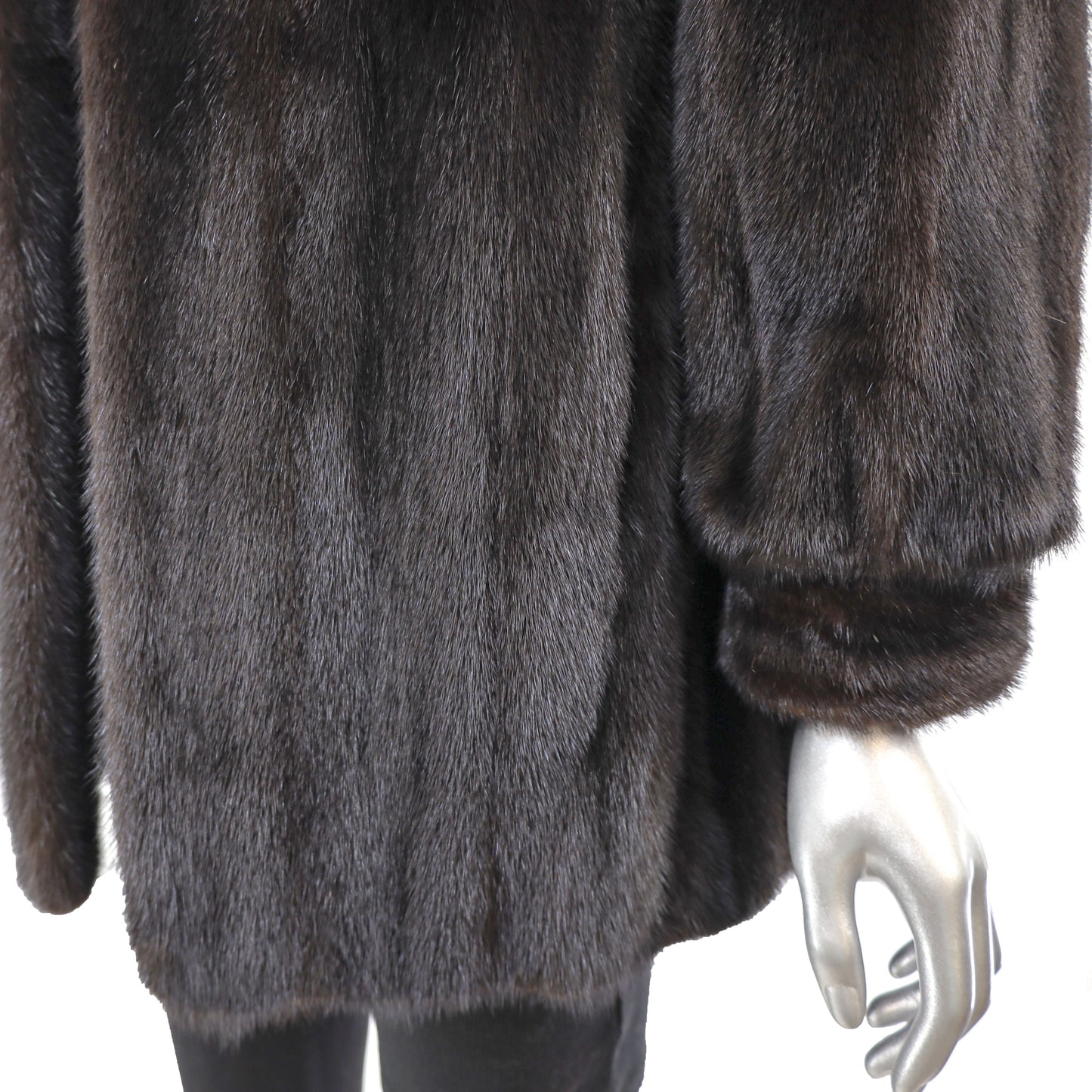 Mahogany Mink Jacket- Size S