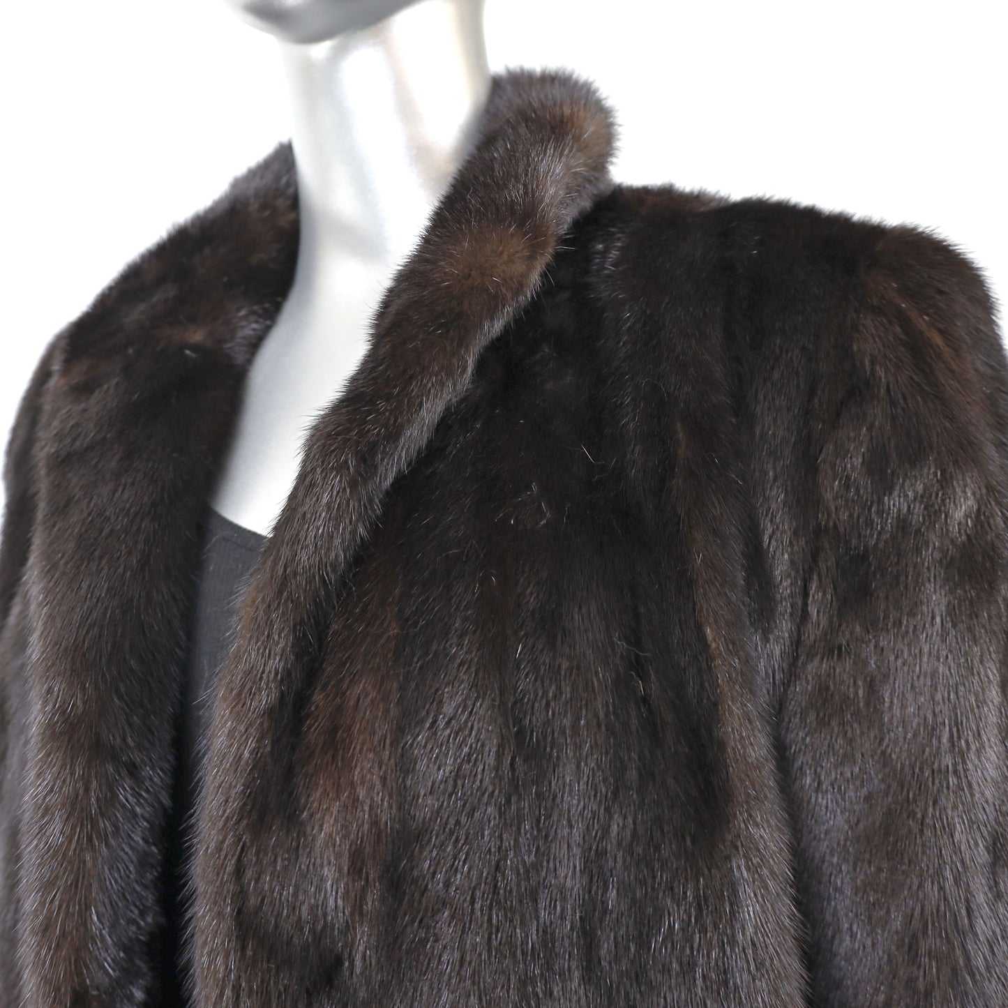 Mahogany Mink Jacket- Size S