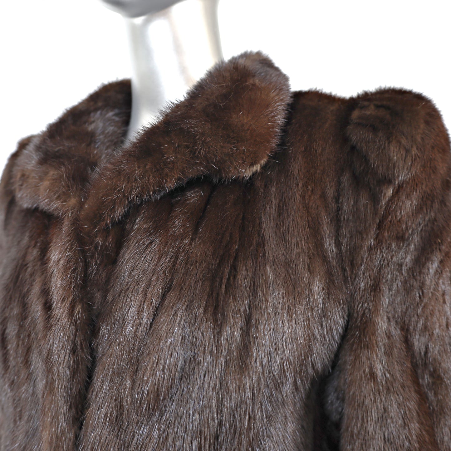 Mahogany Mink Jacket- Size S