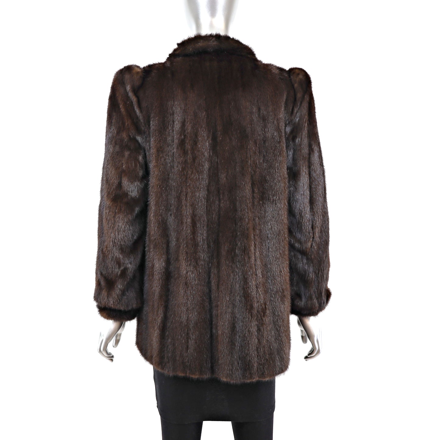 Mahogany Mink Jacket- Size S