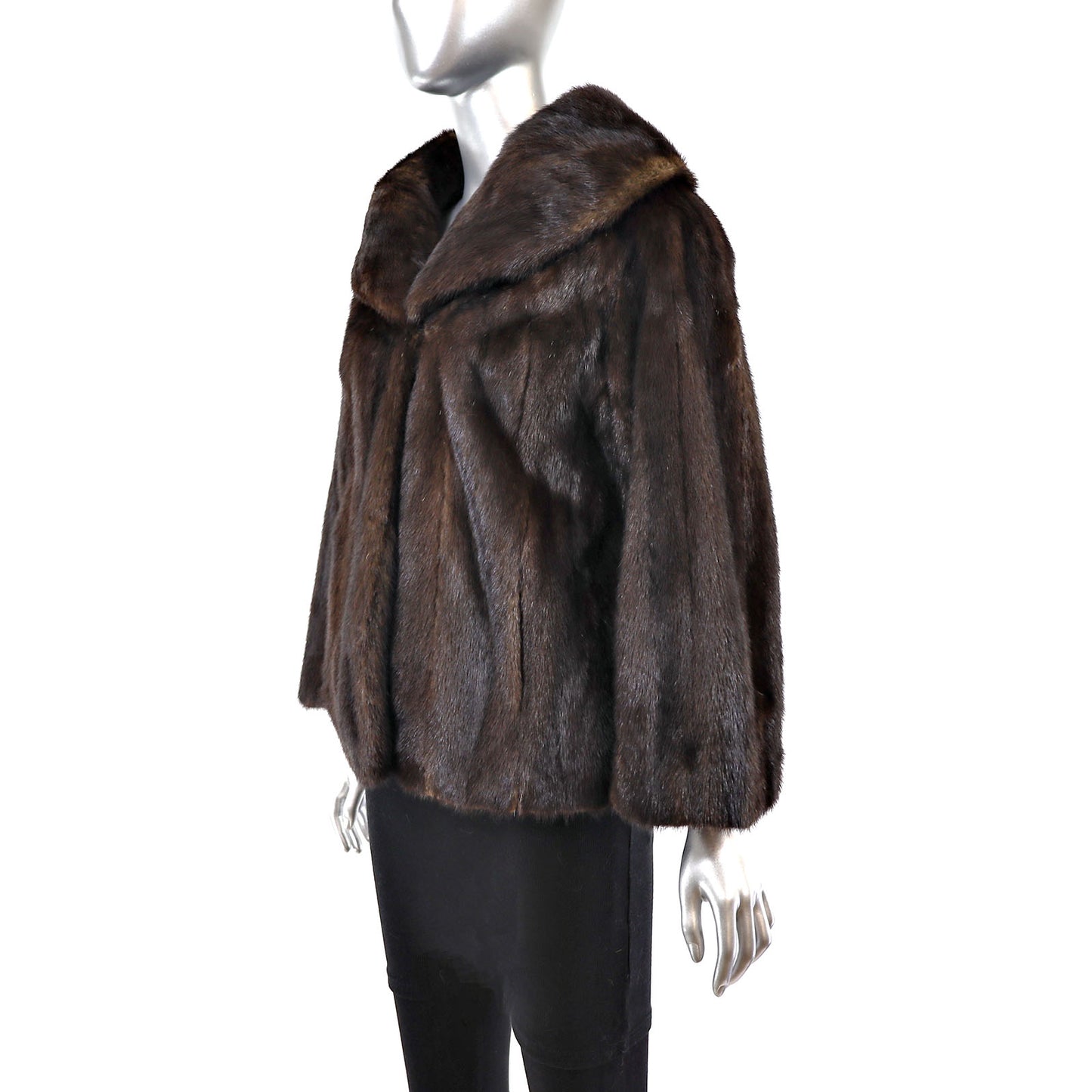 Mahogany Mink Jacket- Size M