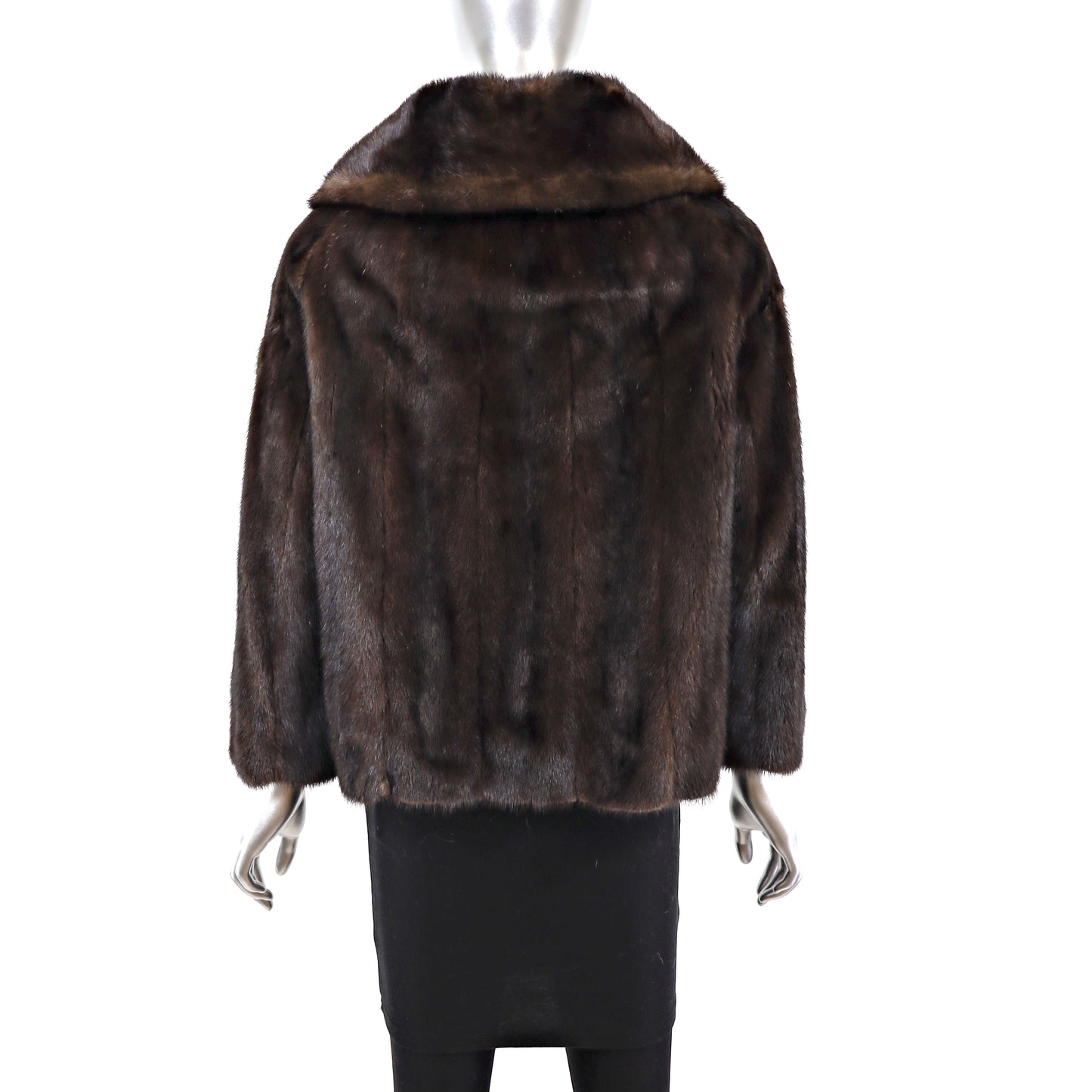 Mahogany Mink Jacket- Size M