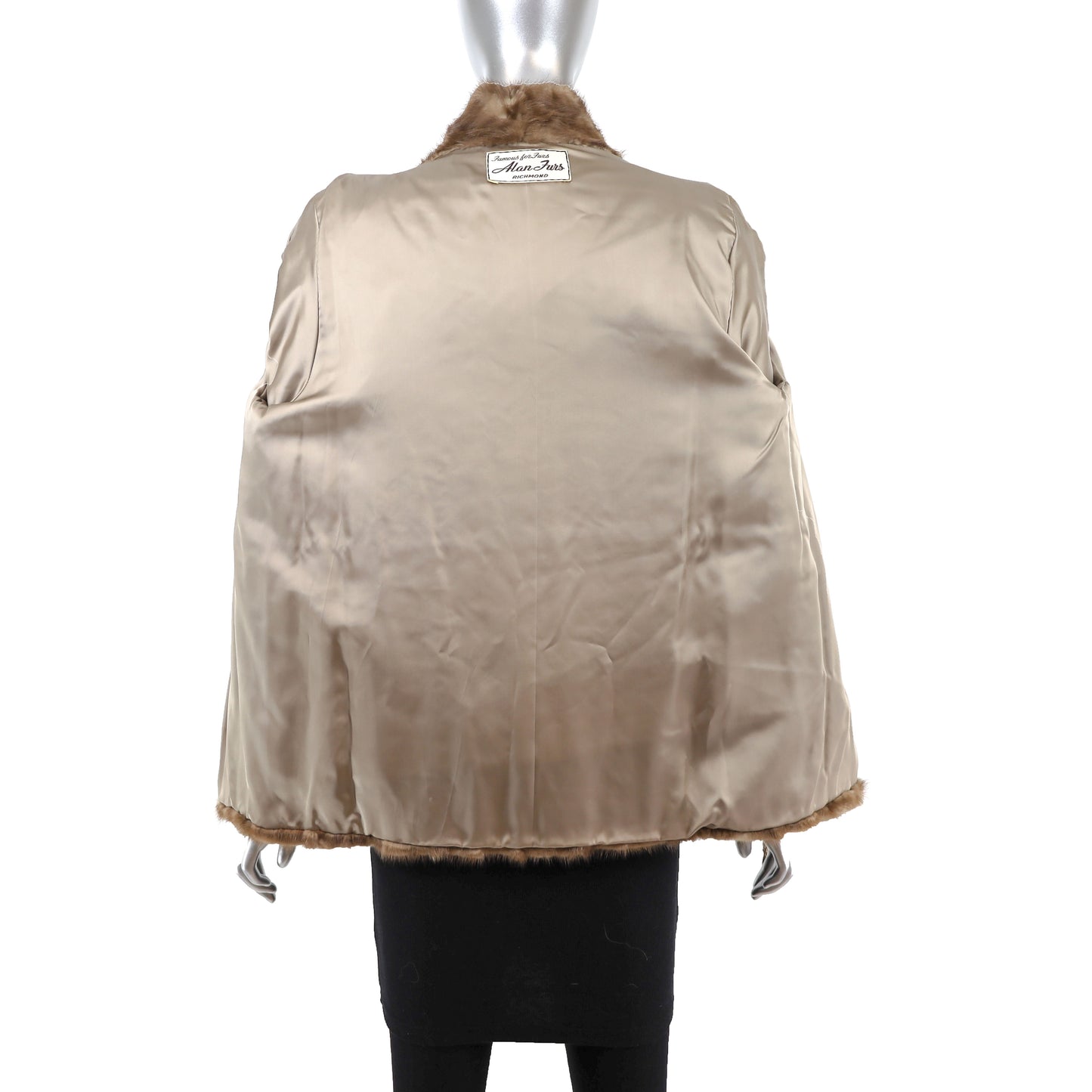 Autumn Haze Section Mink Jacket- Size M