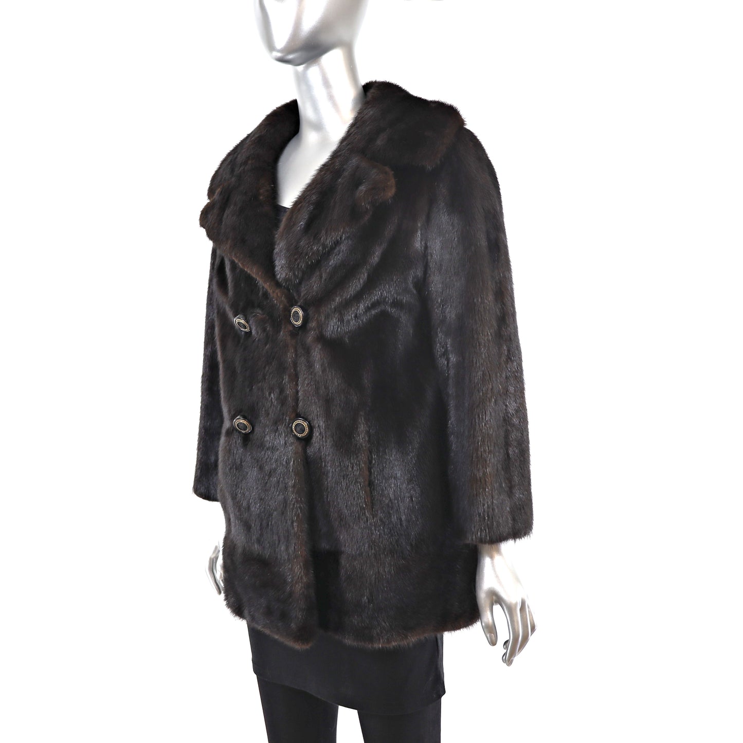 Mahogany Mink Jacket- Size M