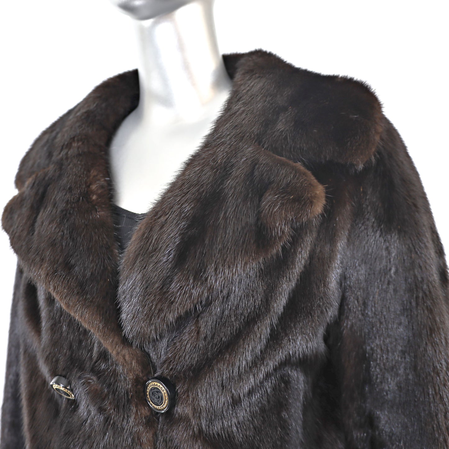 Mahogany Mink Jacket- Size M