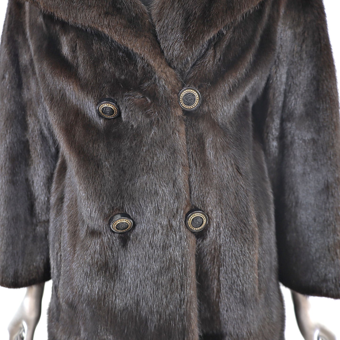 Mahogany Mink Jacket- Size M