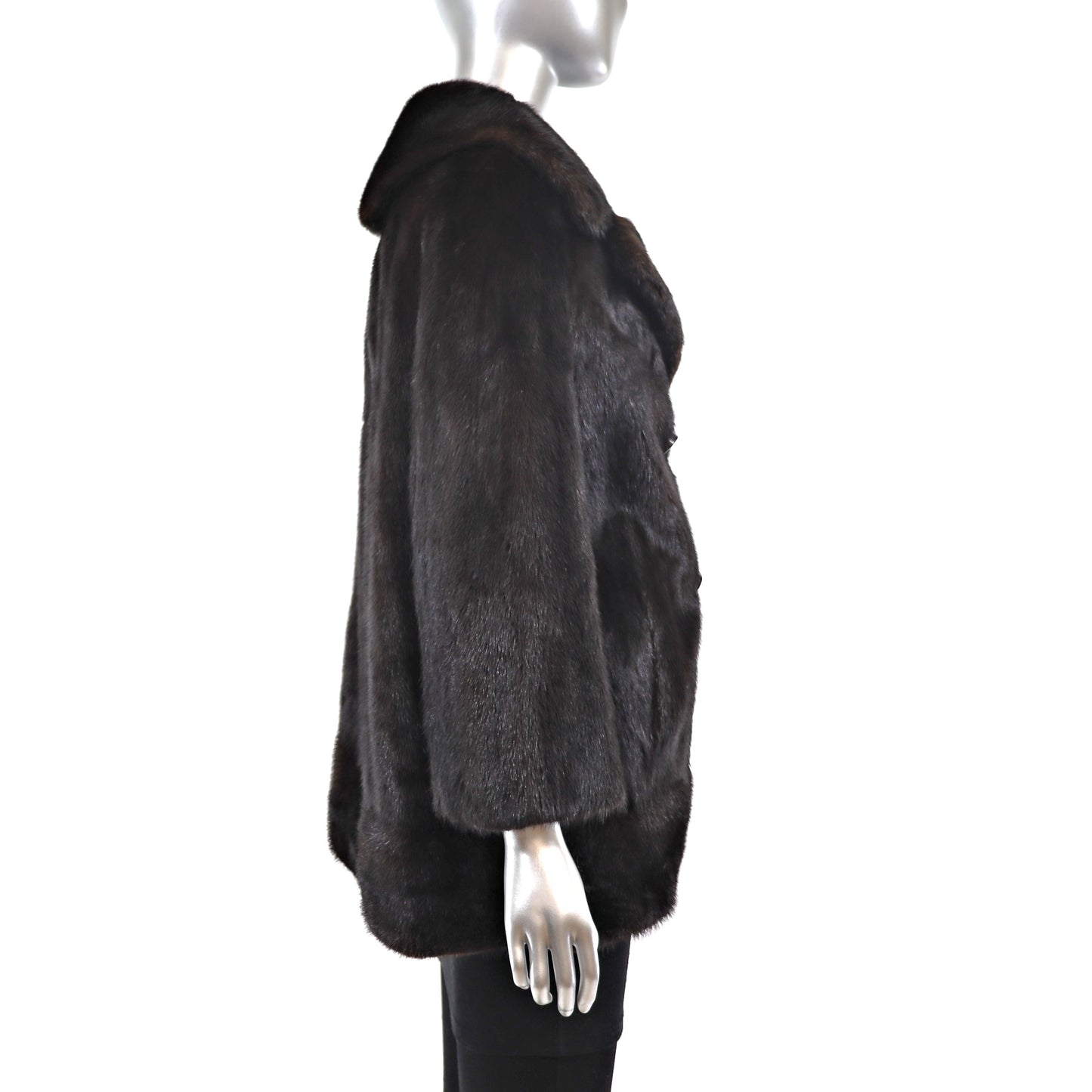 Mahogany Mink Jacket- Size M