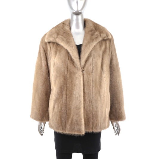 Autumn Haze Mink Jacket- Size S