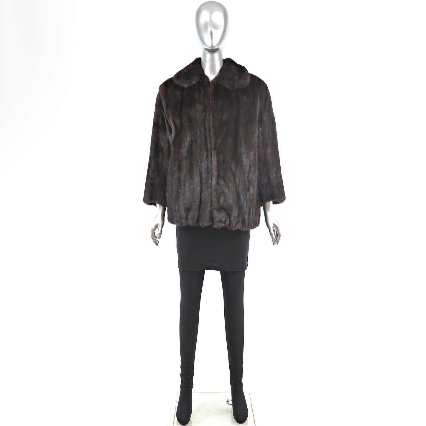 Mahogany Mink Jacket- Size L