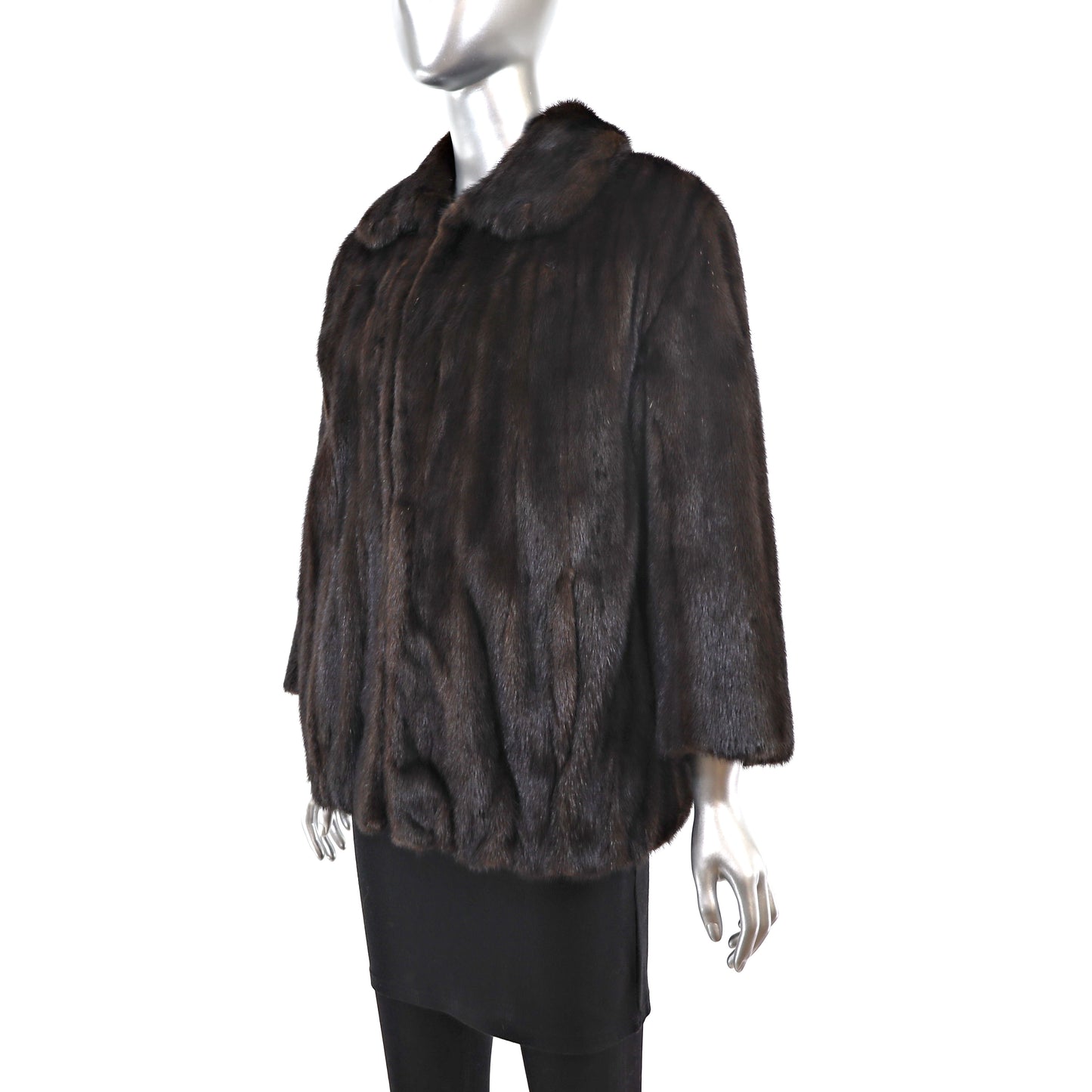 Mahogany Mink Jacket- Size L