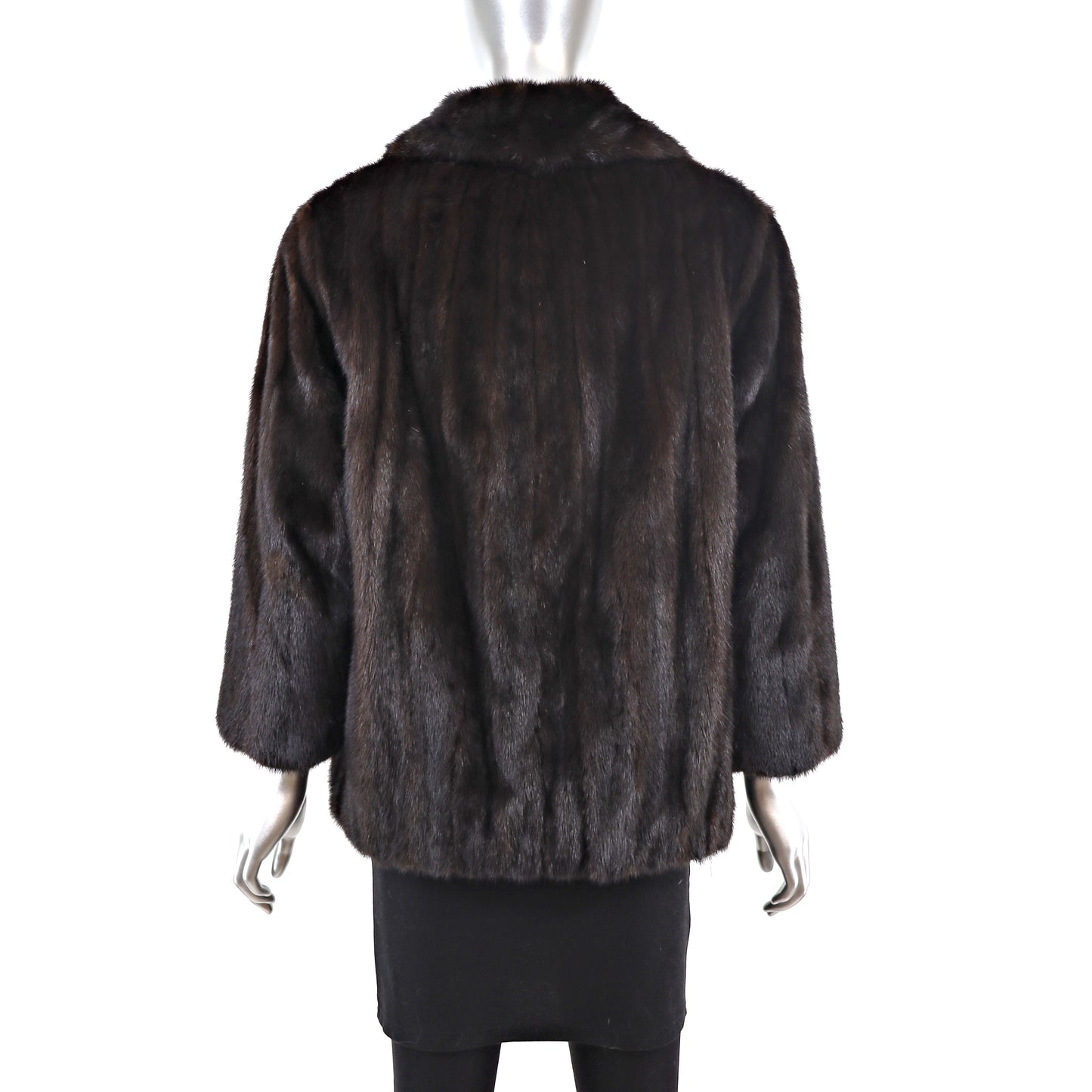 Mahogany Mink Jacket- Size L