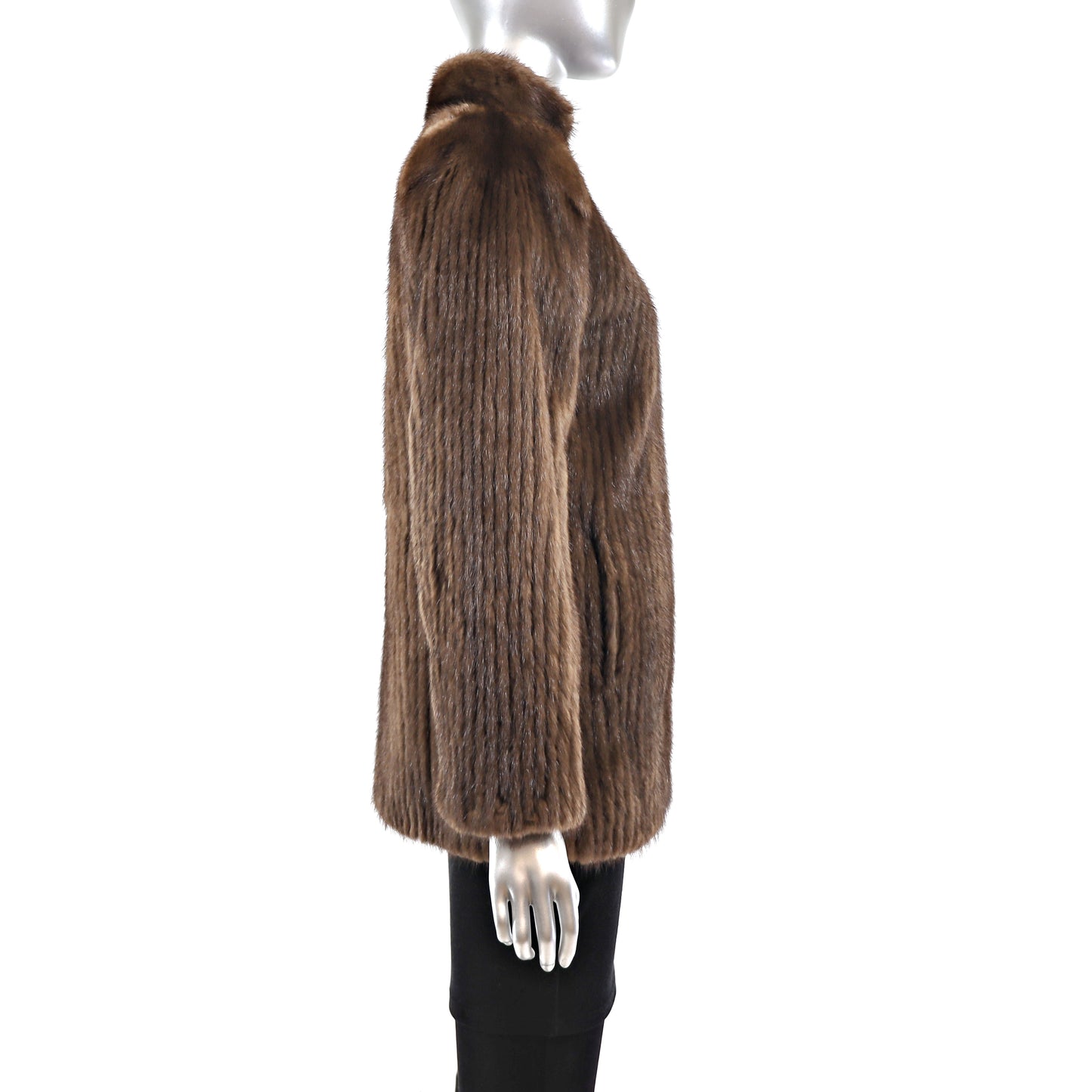 Mahogany Mink Corded Jacket- Size S