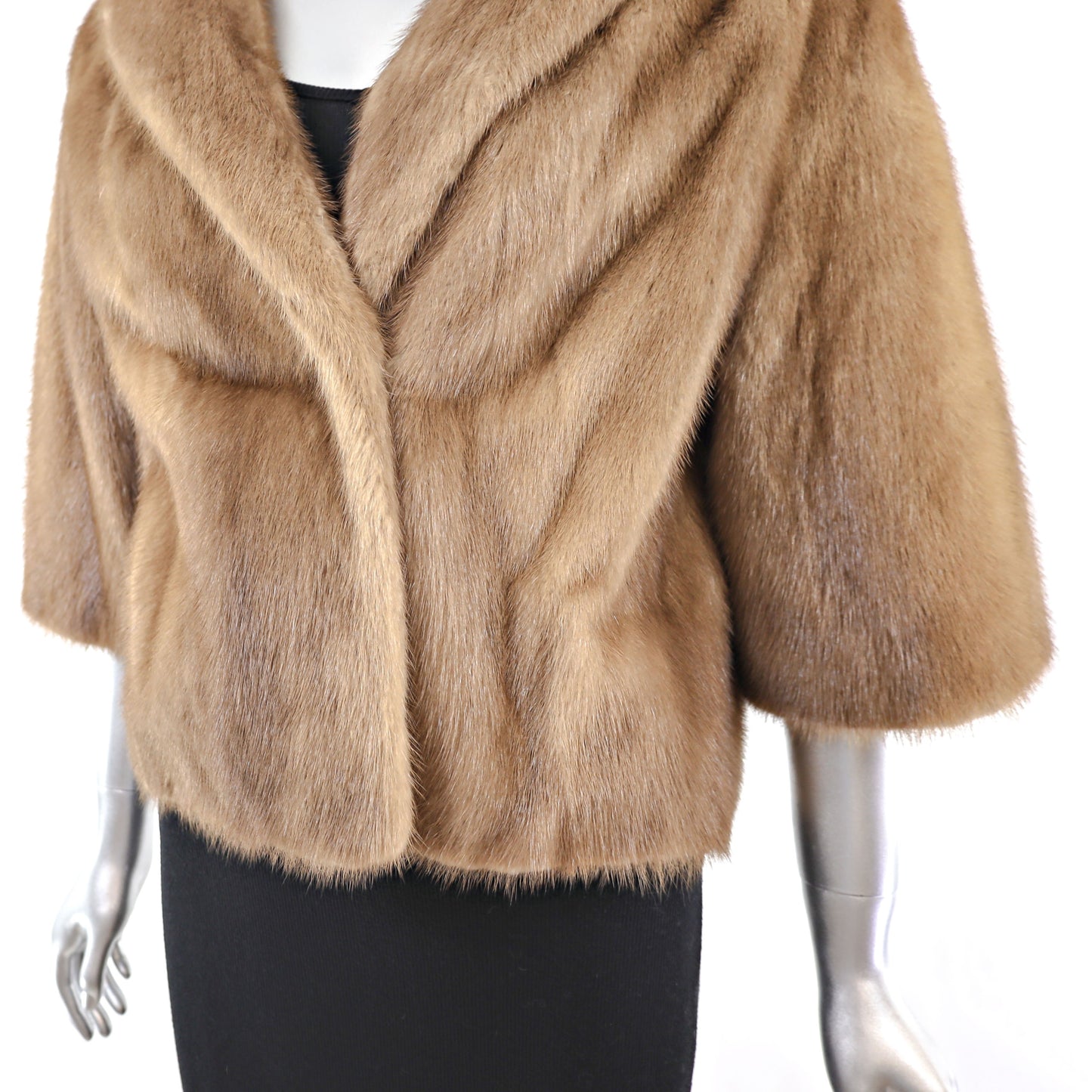 Autumn Haze Mink Bolero Jacket- Size M