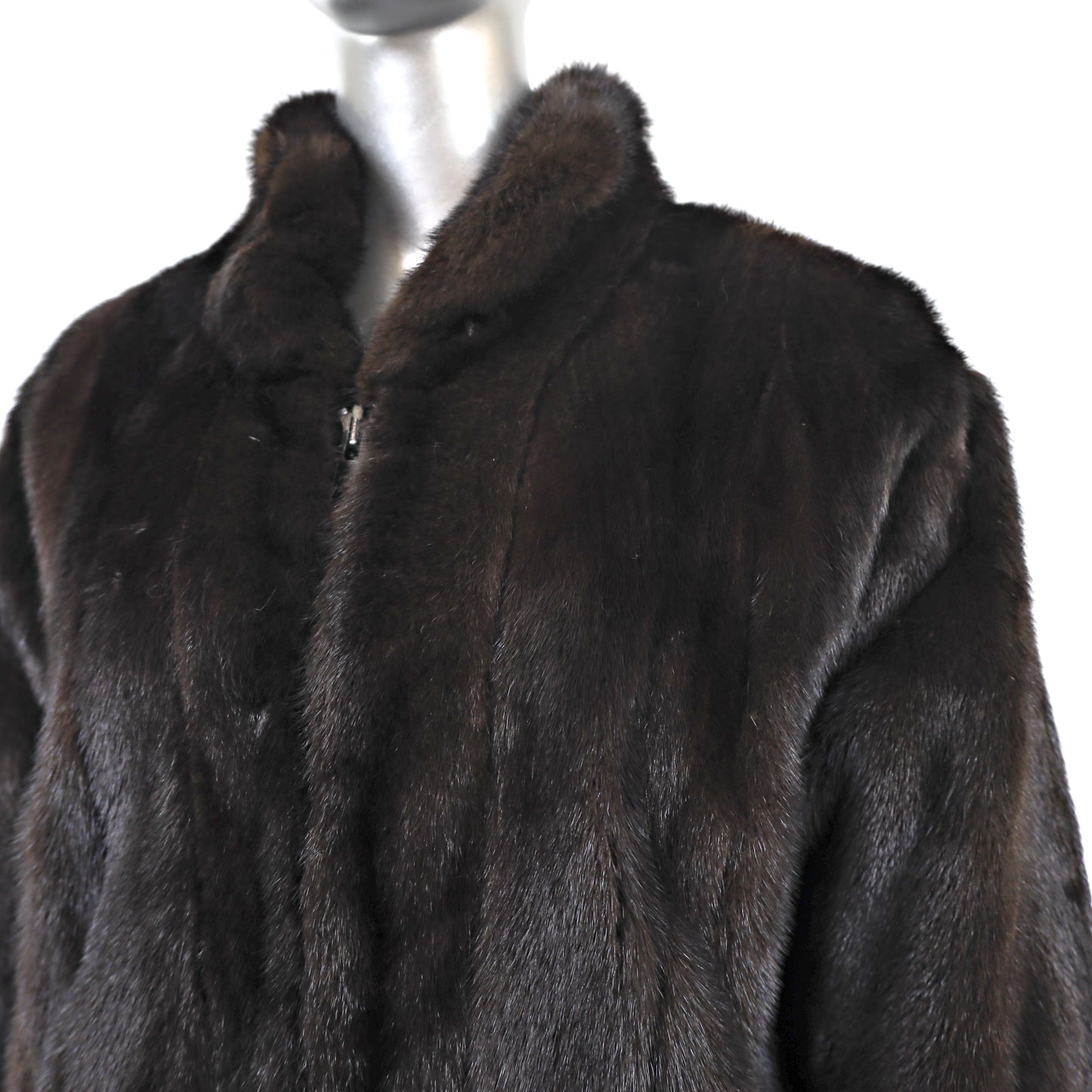 Mahogany Mink Jacket- Size L