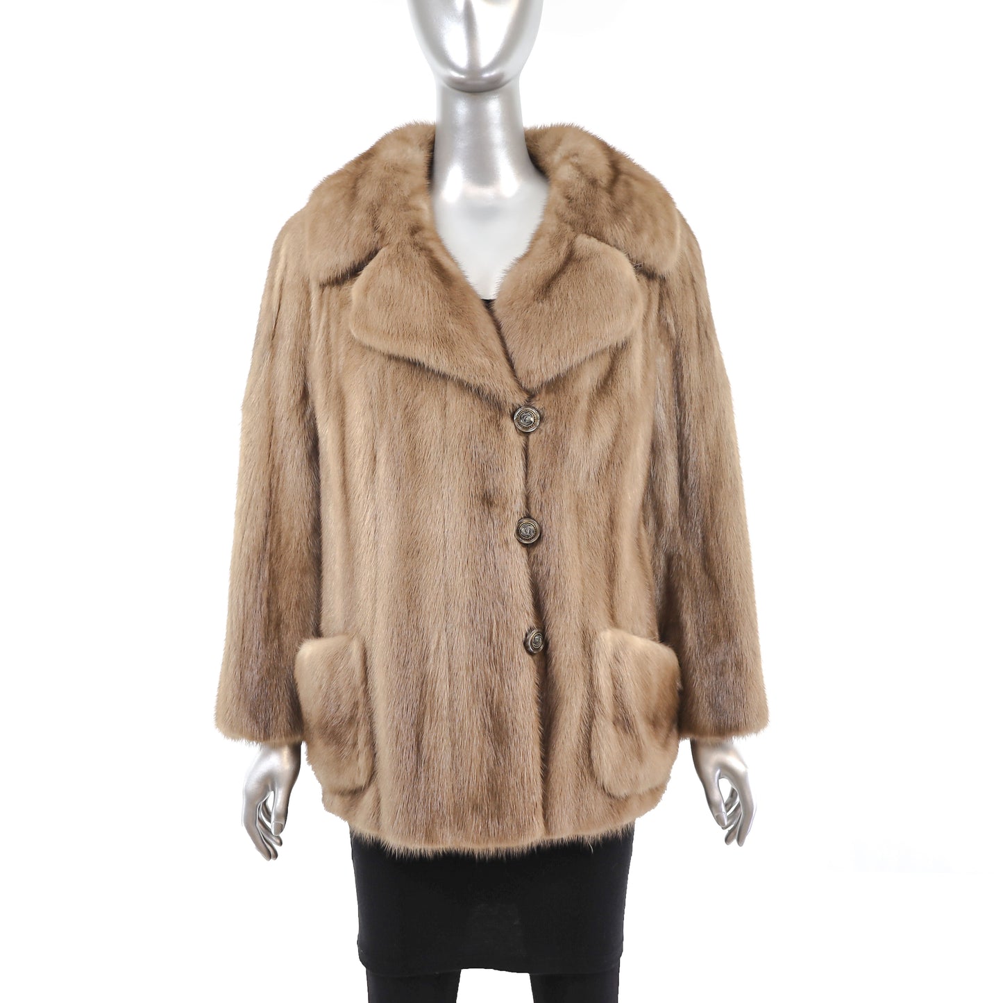 Autumn Haze Mink Jacket- Size M