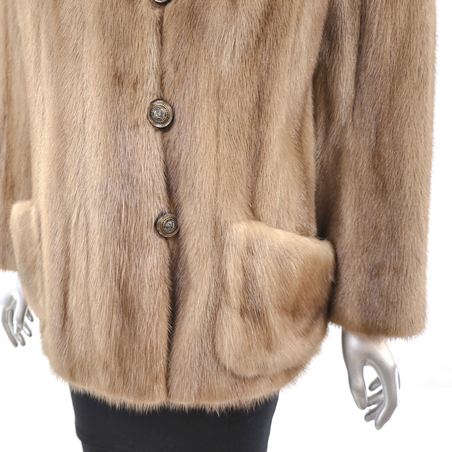 Autumn Haze Mink Jacket- Size M