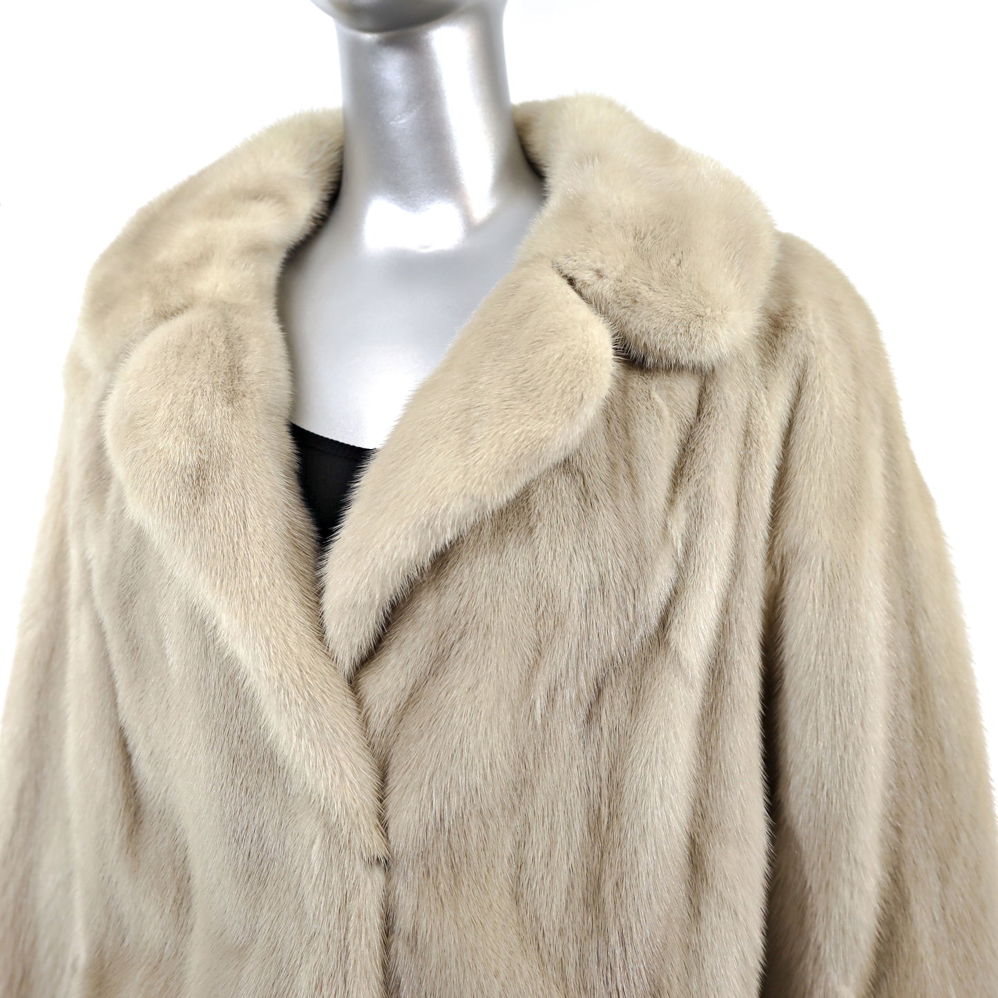 Tourmaline Mink Jacket- Size M