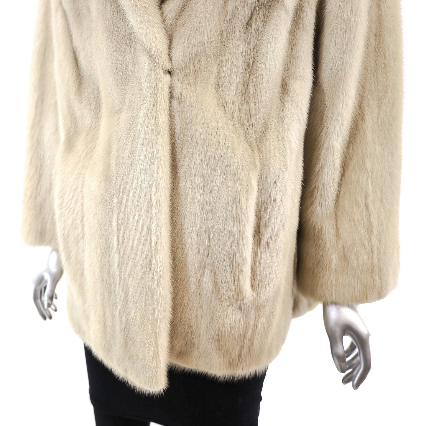 Tourmaline Mink Jacket- Size M