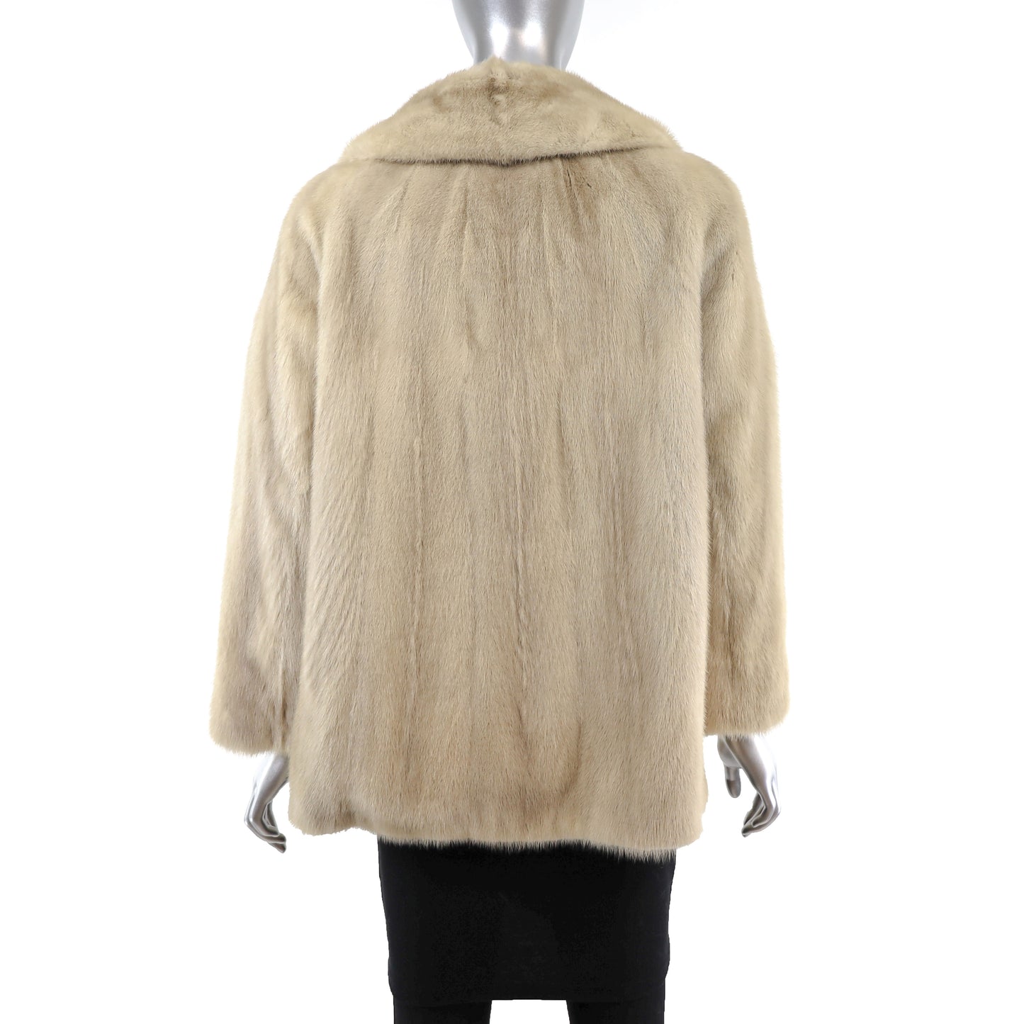 Tourmaline Mink Jacket- Size M