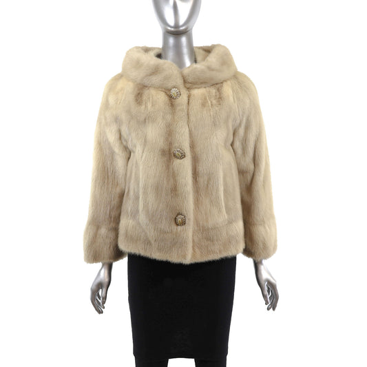 Pearl Mink Jacket- Size L