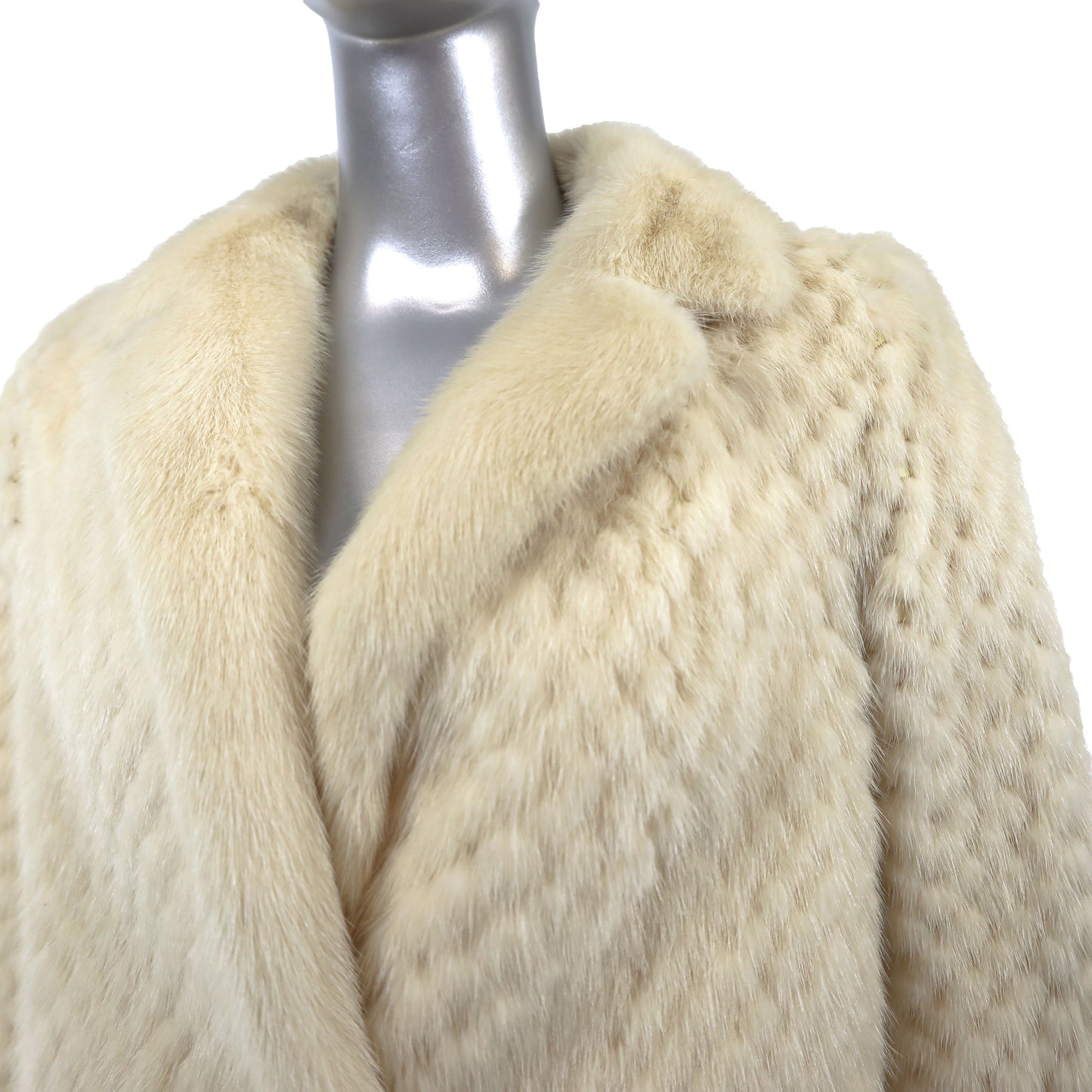 Pearl Mink Jacket- Size S